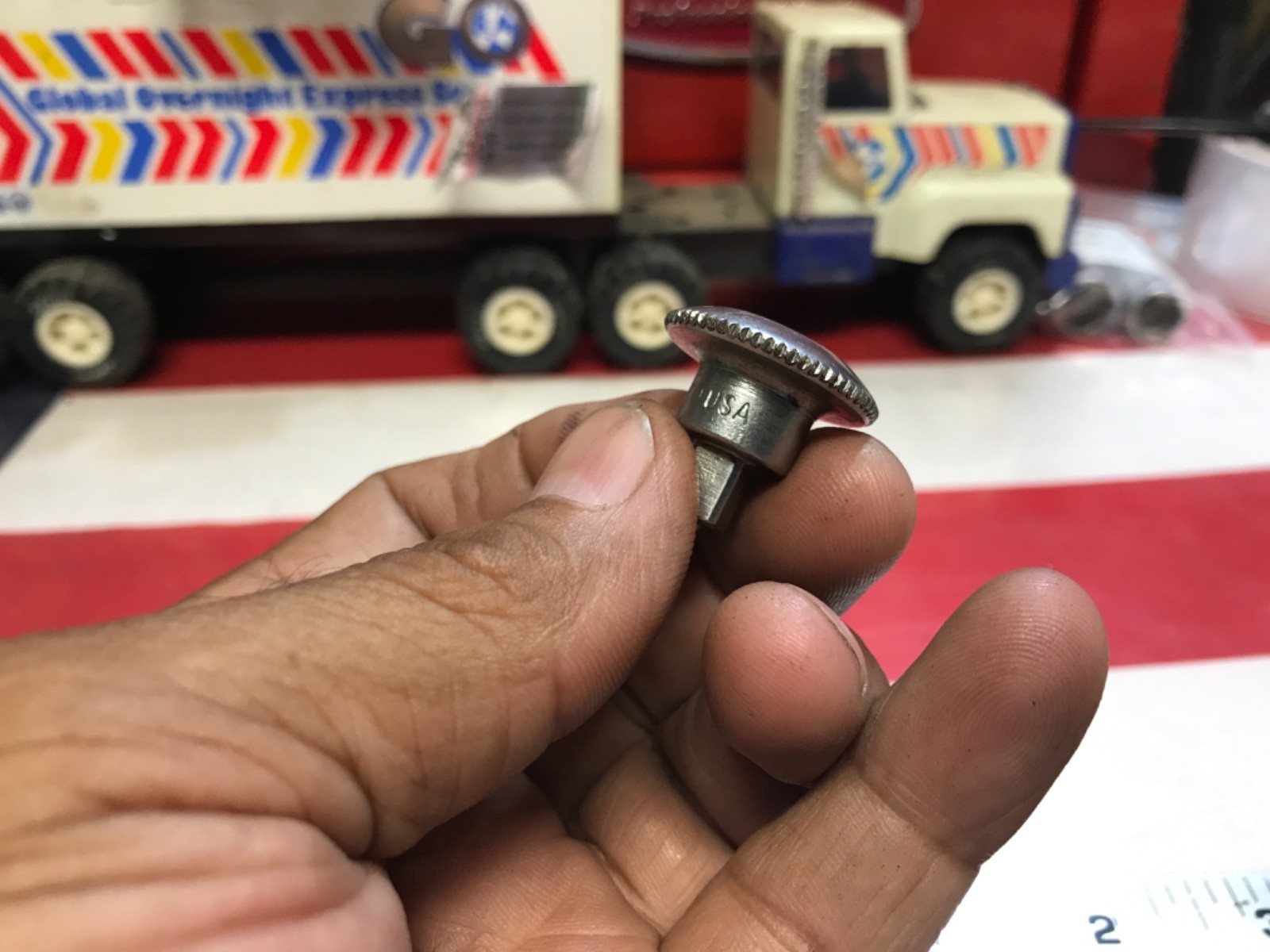 Snap on TMS70 1/4” drive knurled spinner adapter VINTAGE NICE 👍 OXOX