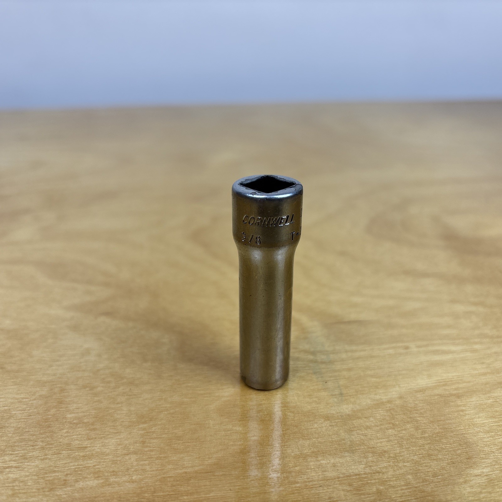Cornwell 3/8″ 6 Point Deep Chrome Socket 3/8″ Drive T2212L USA T-2212-L
