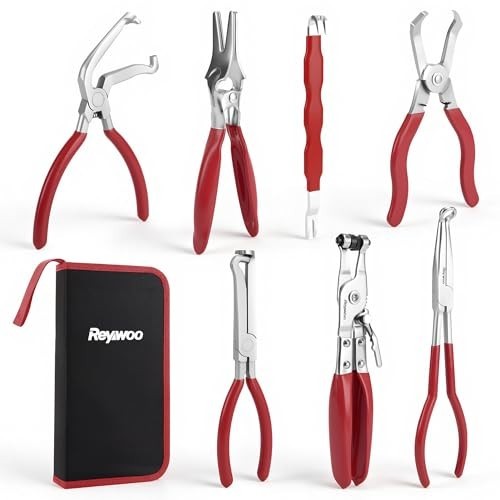 7-in-1 Automotive Hose & Electrical Disconnect Pliers Set, Fuel Line Removal Too