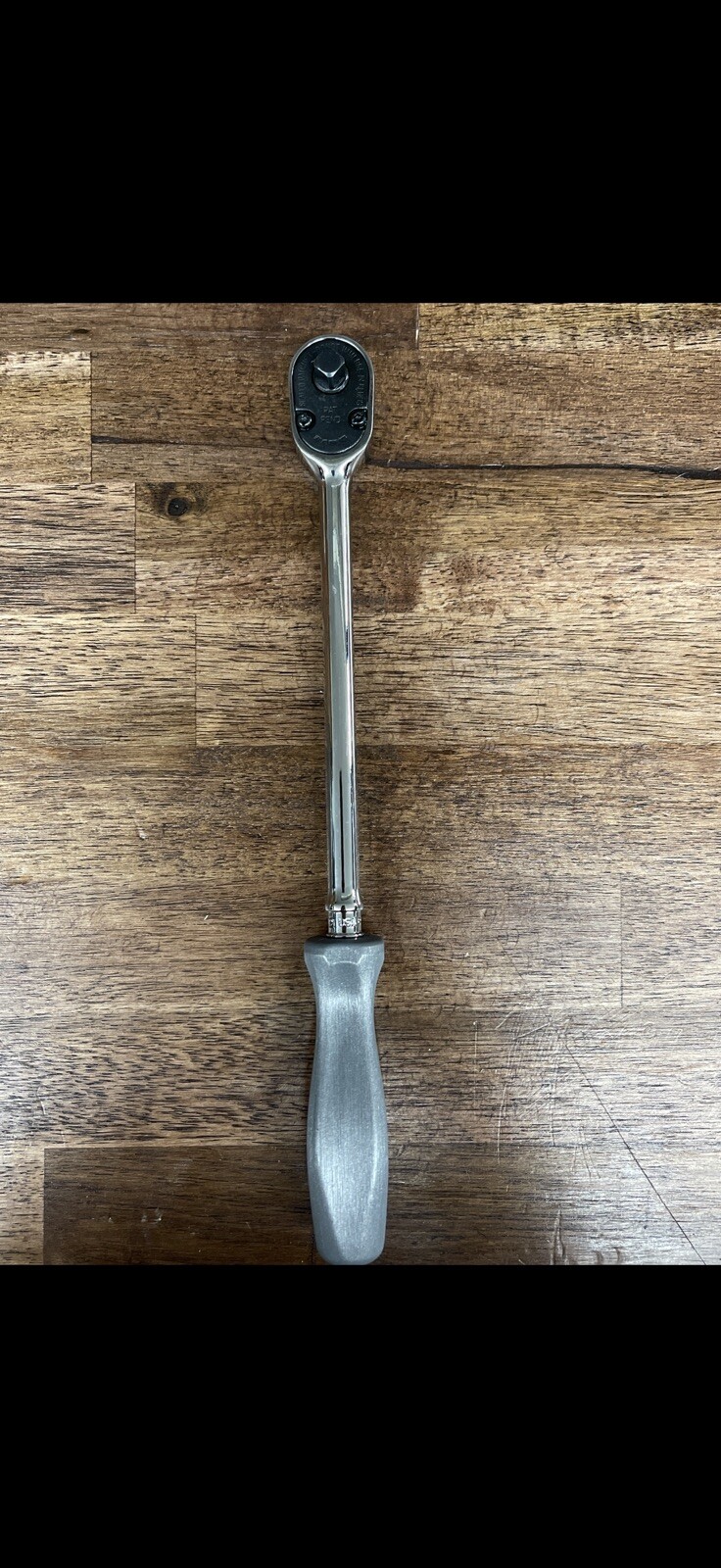 *NEW* Snap On Tools THLLD72DT 1/4” Dark Titanium Hard Grip Long Handle Ratchet