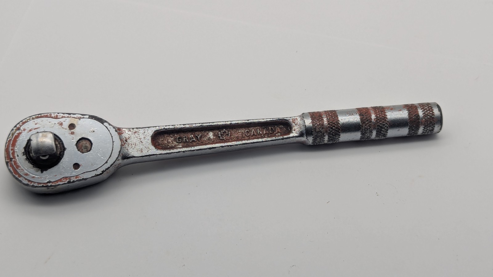 Vintage GRAY Tools Canada Ratchet S57 3/8″ DRIVE – HTF MODEL LOOK READ
