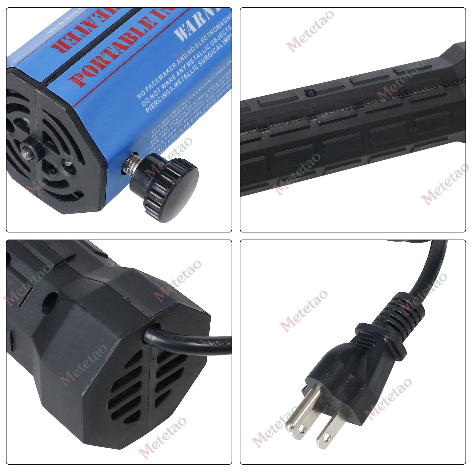 1300W Induction Heater Magnetic Induction Heater Kit 10 Coils Thermal Protection