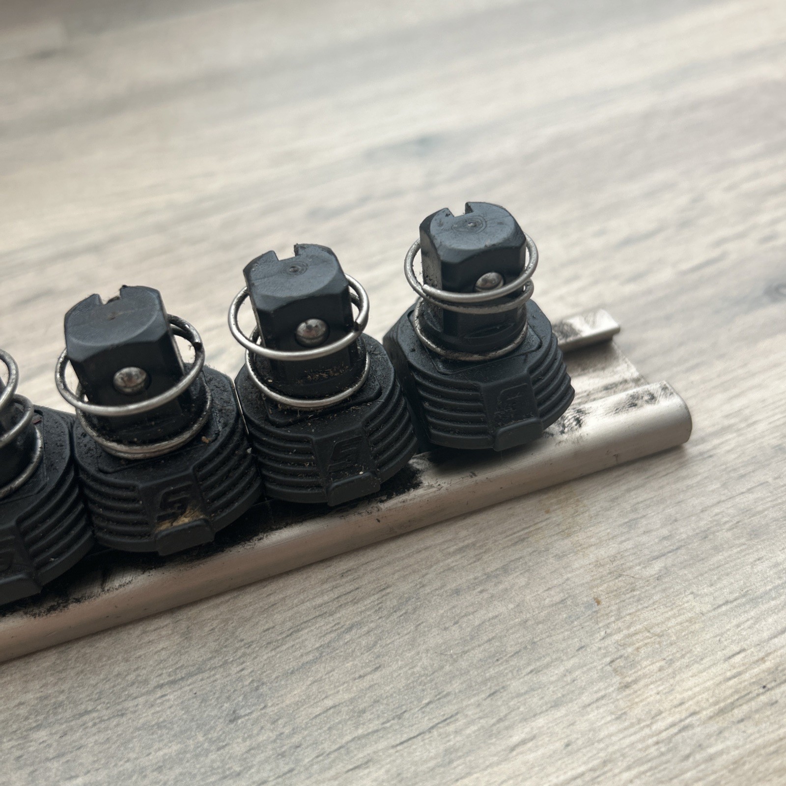 Snap-On 1/2 Quick Release Socket Rail Needs Refurb Read Description