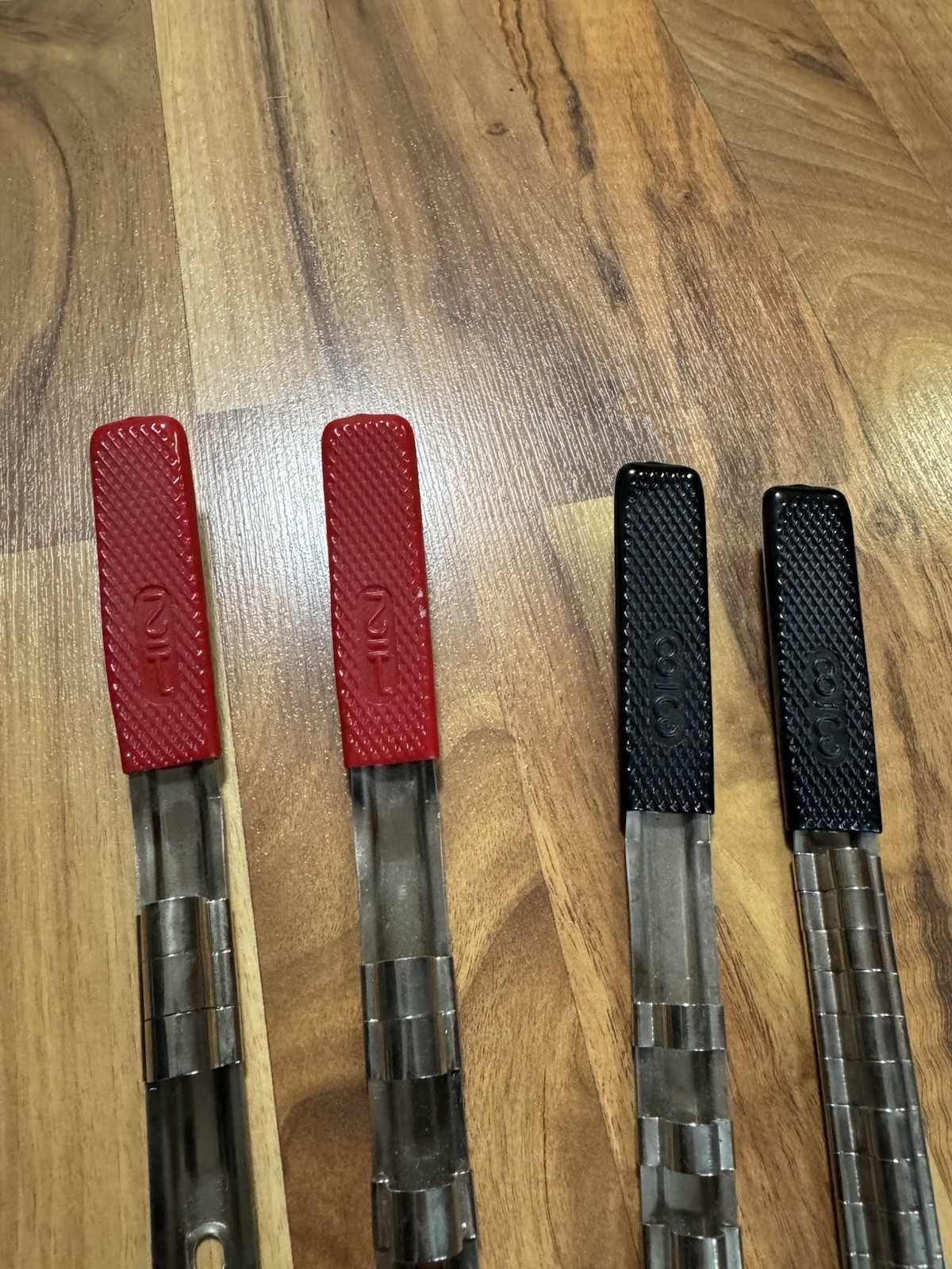 Lot Of 4 Craftsman USA Socket Rails 1/2” And 3/8” Drive NICE FREE SHIPPING
