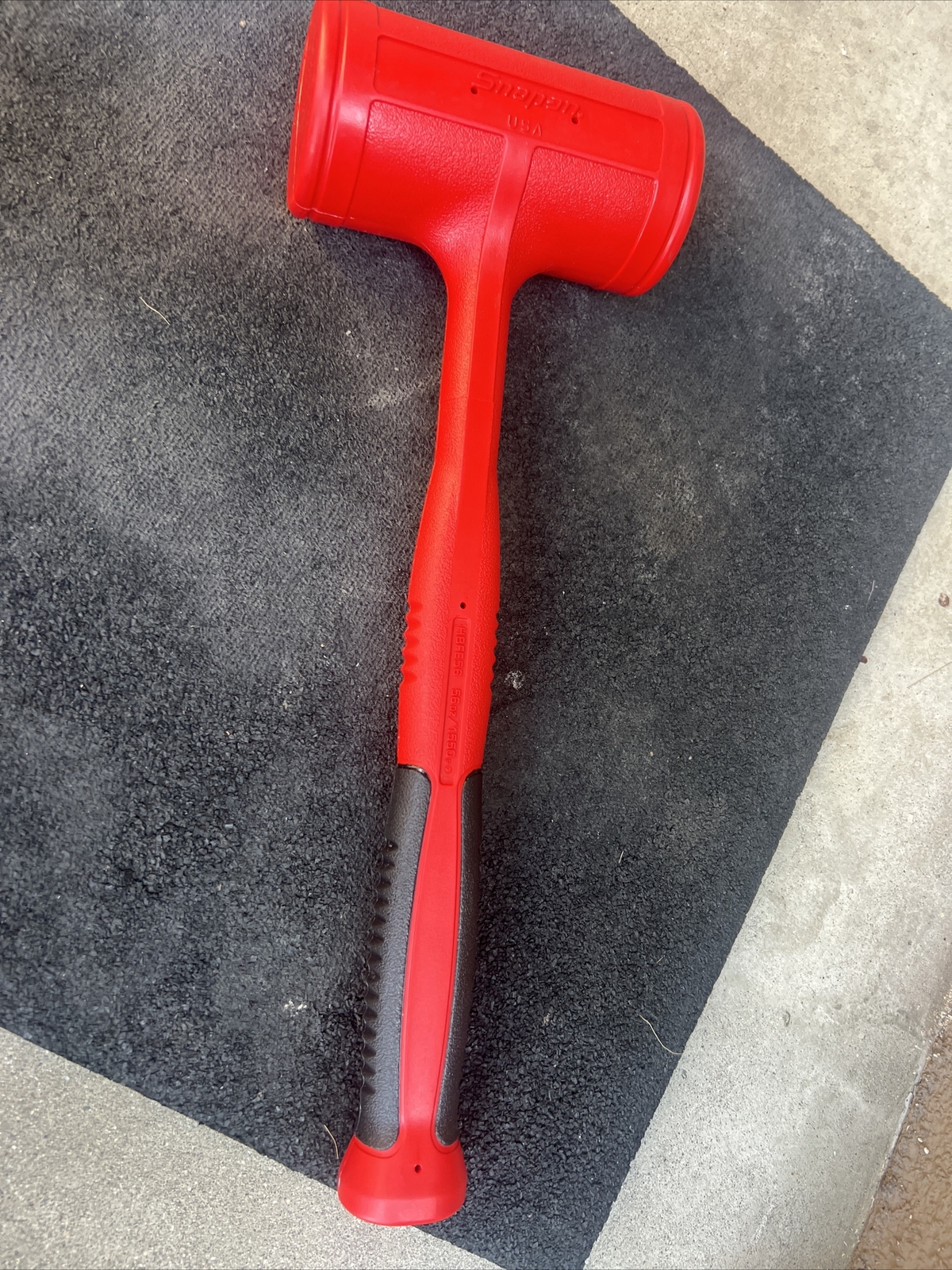 For SNAP ON Dead Blow Hammer Soft Grip Red 1550G HBFE56 56 OZ New