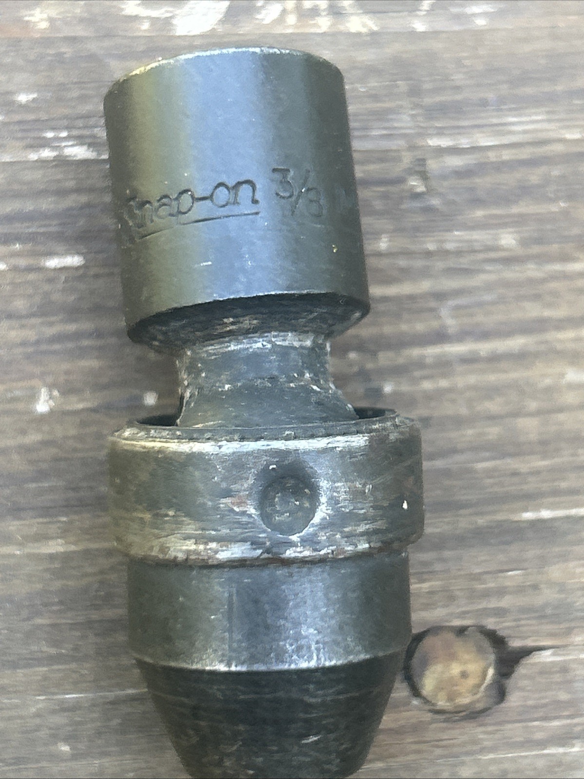 Snap-On 3/8” Drive Shallow Standard 6 Point Swivel Sockets 7/16” And 3/8”