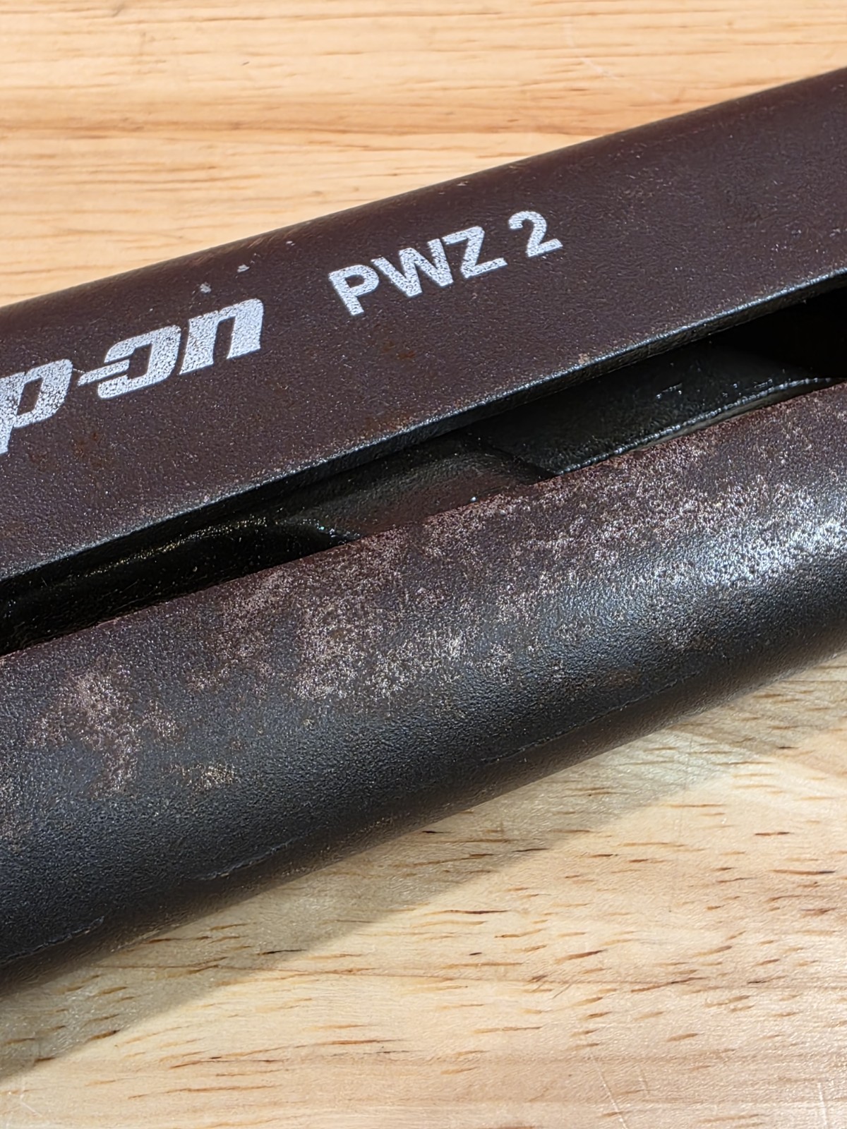 Snap-on Tools PWZ2 17″ RED Soft Grip Adjustable Pliers Wrench