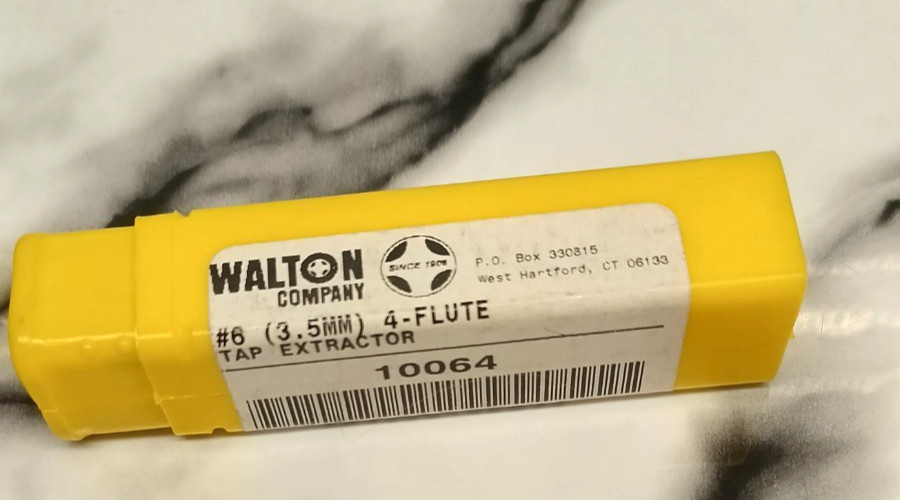 #6 3.5mm Walton 10064 Tap Extractor 4 Flute