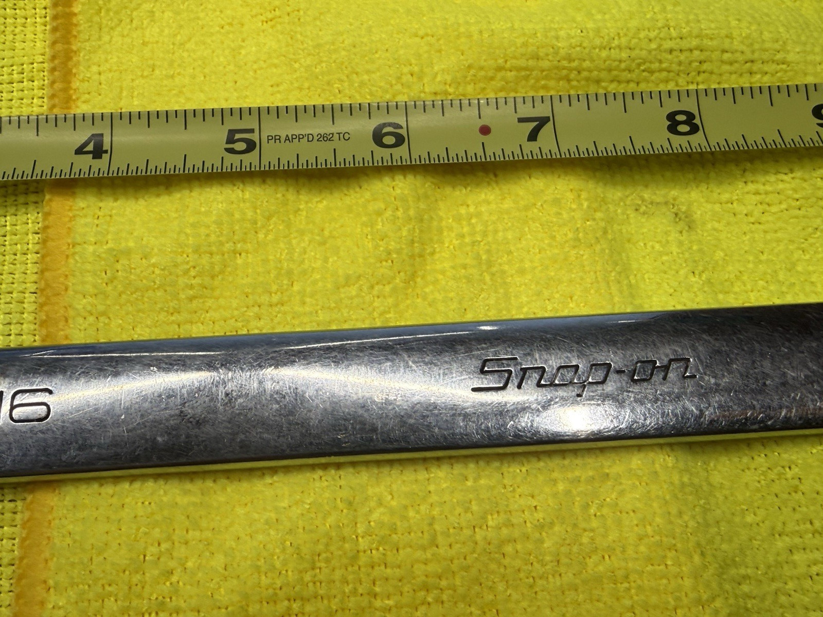 SNAP ON TOOLS NO. OEX30B SAE 15/16″ FLANK DRIVE 12-PT COMBINATION WRENCH