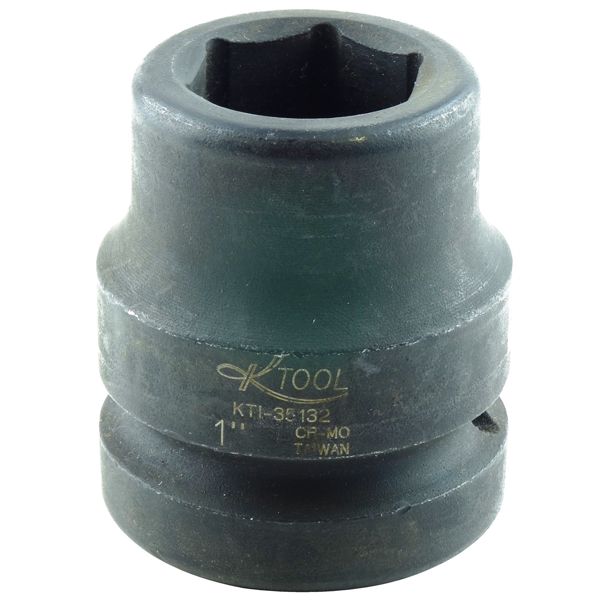 K-Tool 35132 1 x 1″ Drive 6-Point Fractional SAE Short Impact Socket (EA)
