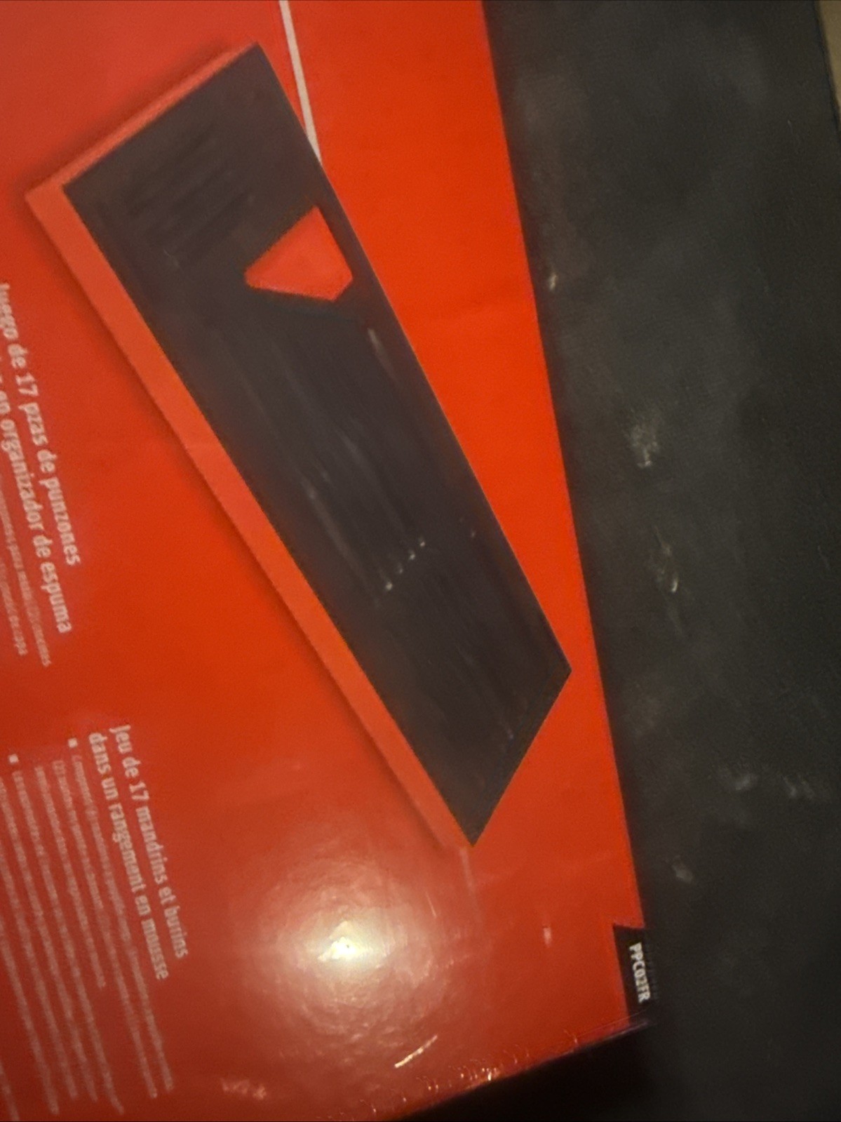 For SNAP ON TOOLS 17 Piece Punch & Chisel ADD ON SET RED FOAM Set PPC02FR NEW