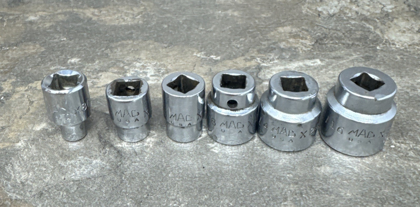 MAC Tools 6 Point Shallow Socket Set 3/8″ Drive X126 X146 X206 X246 X266 X86R