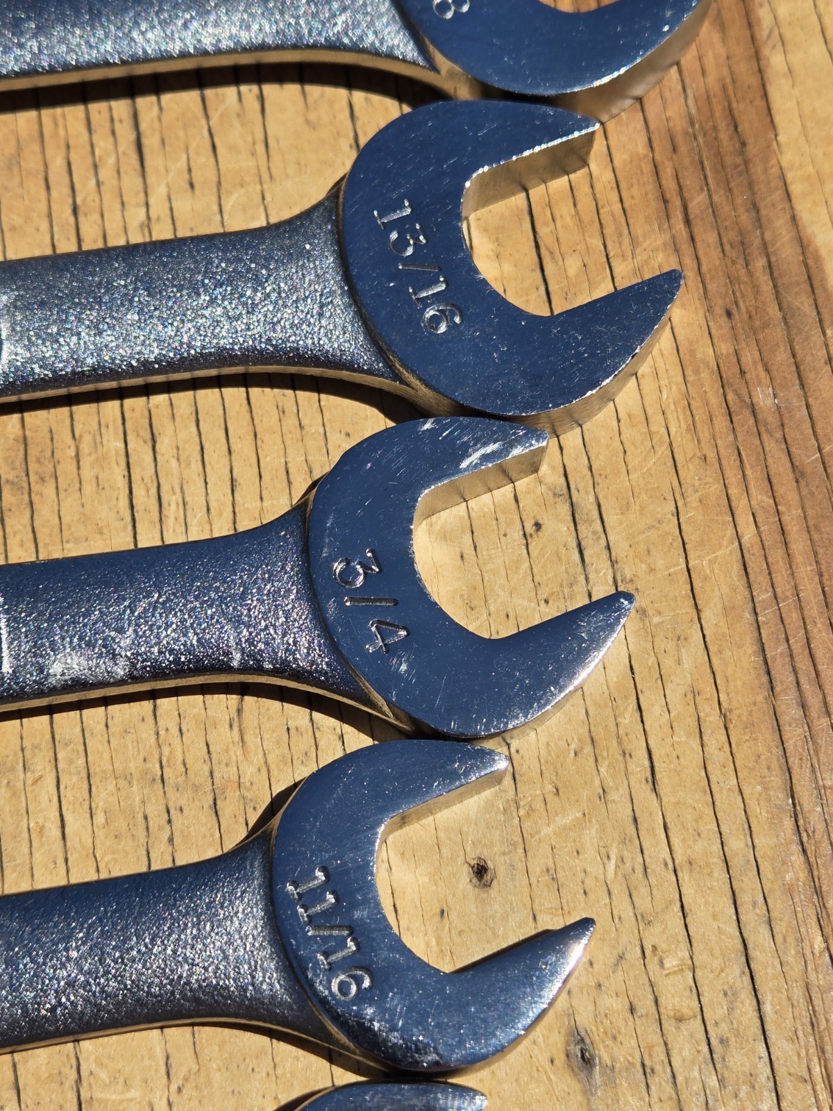 Vintage Craftsman VA USA 13pc SAE 6 Point Combination Wrench Set 1/4″-15/16″ EUC