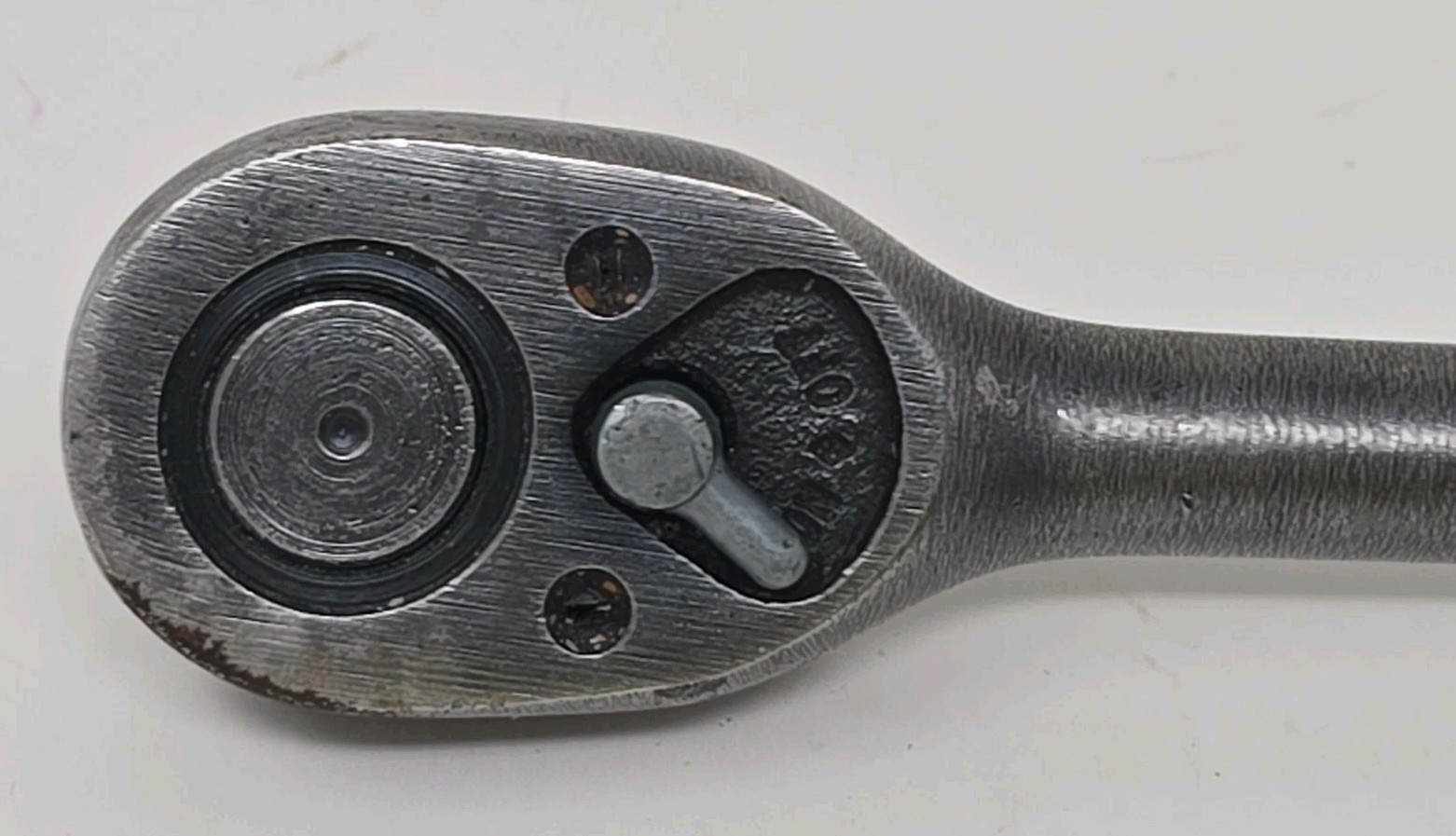 VINTAGE SNAP-ON RATCHET 3/8 DR GF7208, USA , Carbon black PB80
