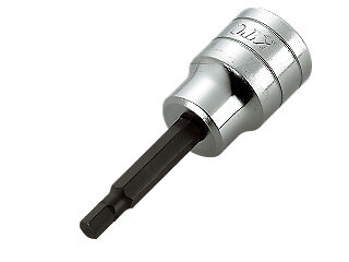 KTC BT4-1/4, 1/2in Sq. Hex. Bit Socket, 1/4in