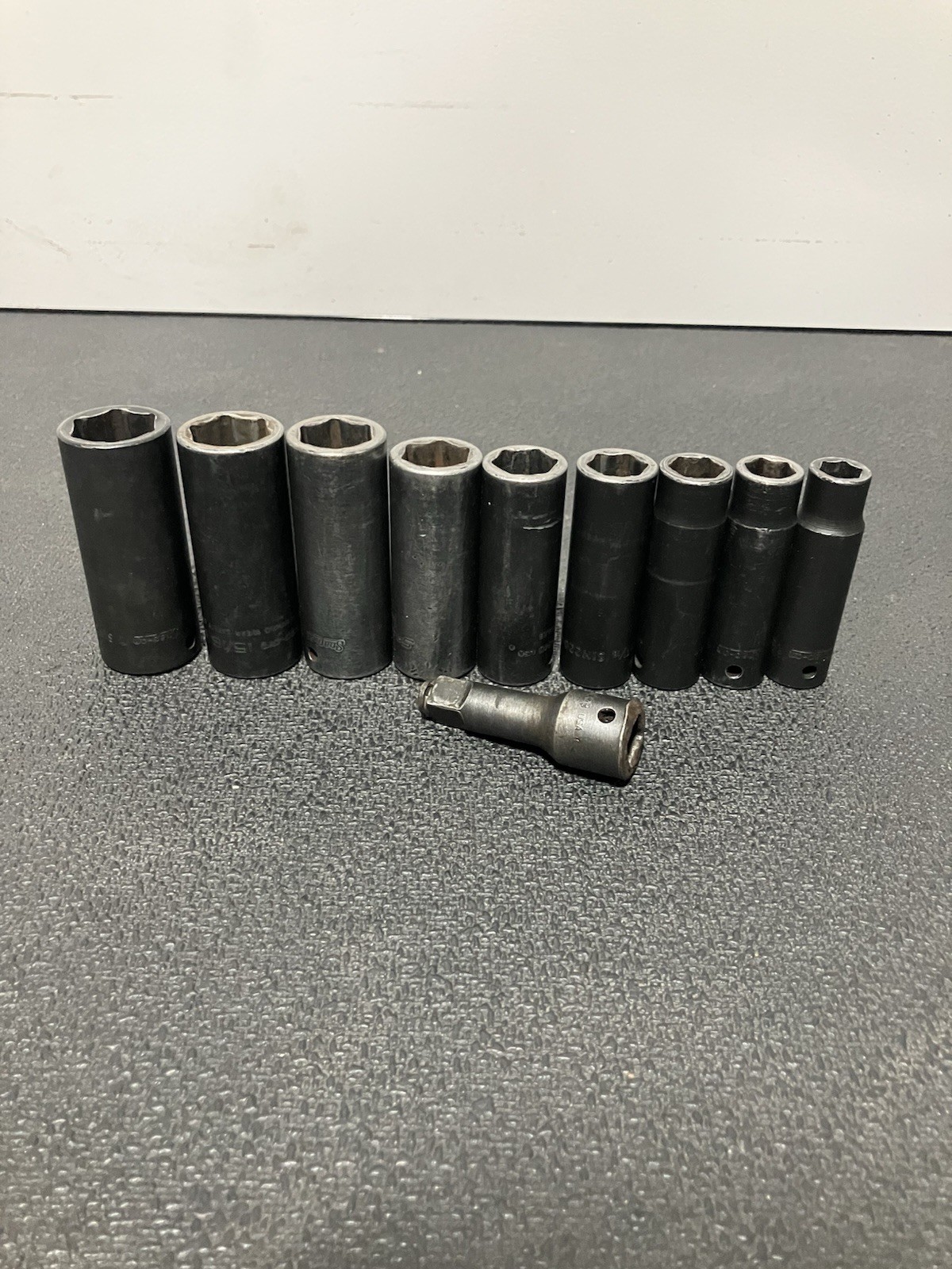 Snap On Sae 1/2 Deep Impact Socket Set With Extension