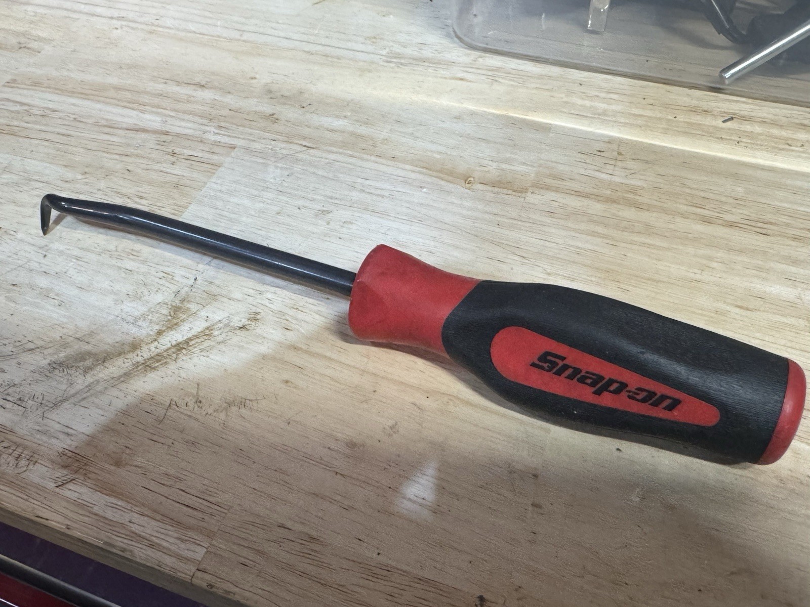 Snap-on Tools USA 10″ RED Soft Grip Cotter Pin Pick Puller SGCP1B