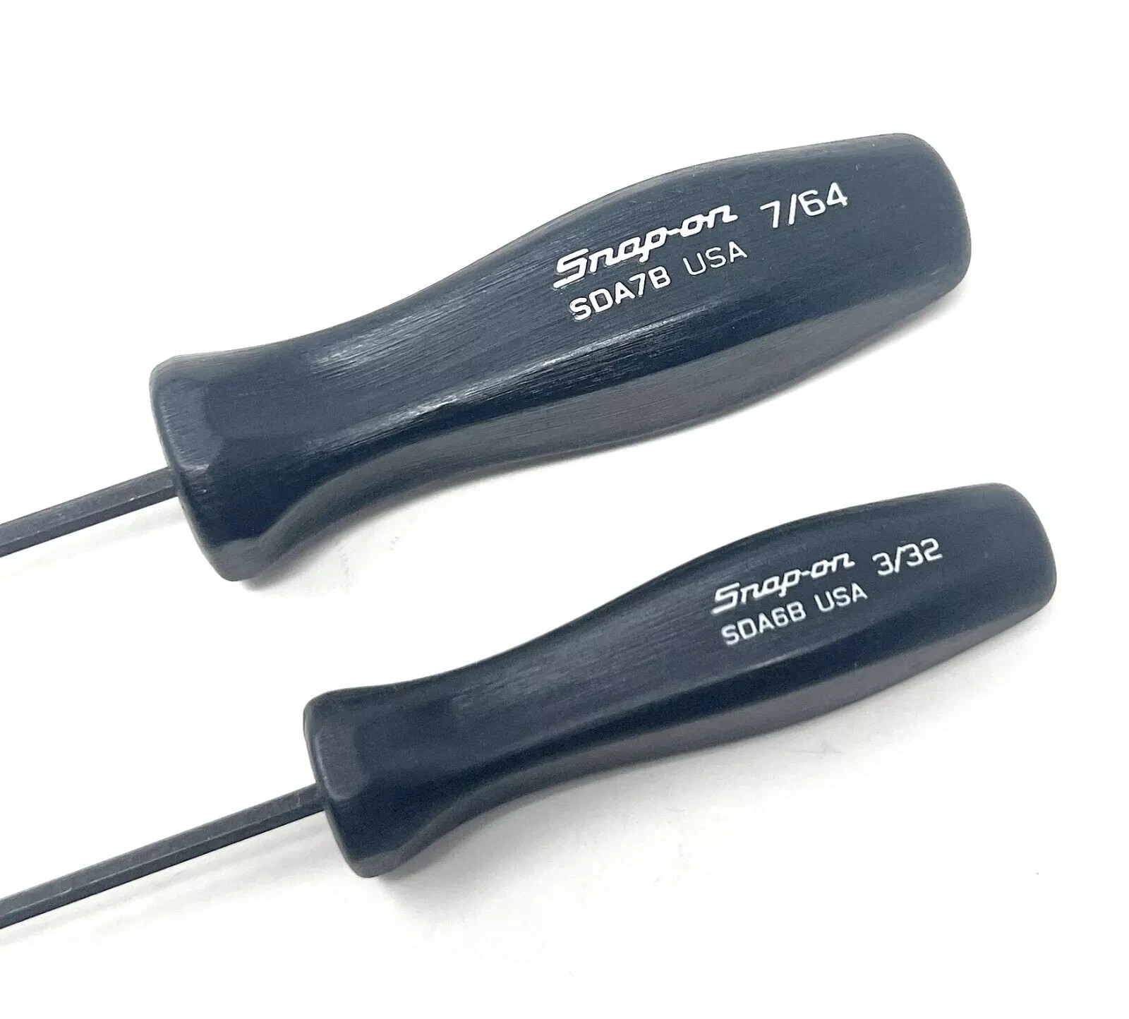 Snap-On Tools 2-piece Hex Tip Screwdriver 3/32″ & 7/64″ Made in USA