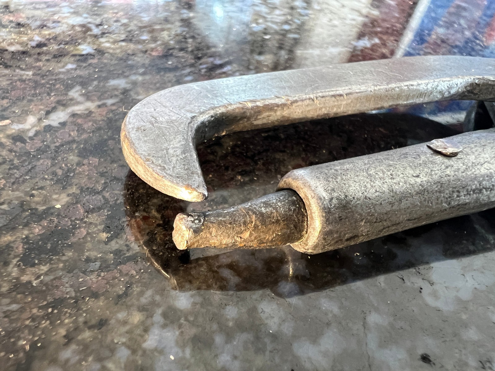 Vintage 131 Z not 131A Snap On USA Brake Spring Pliers Hook End damaged
