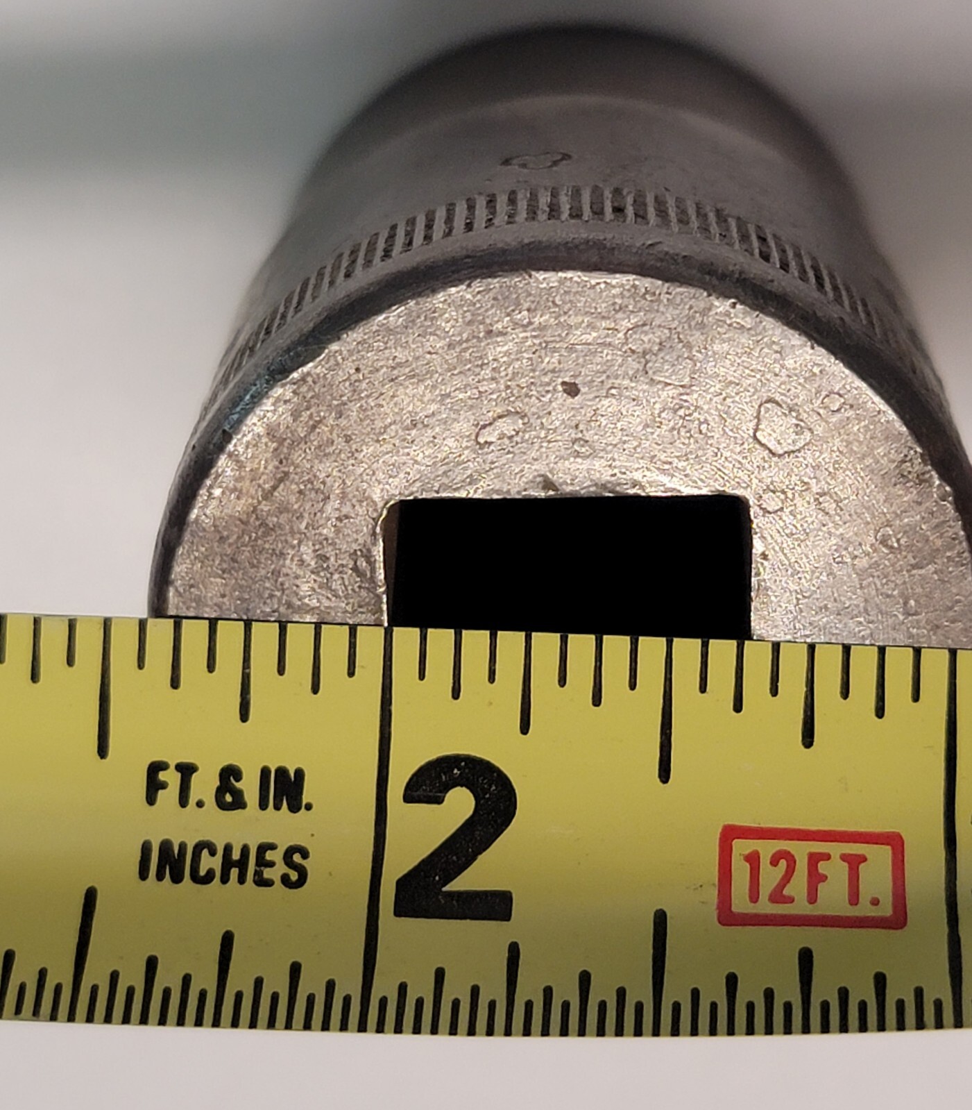 SNAP ON DH-340 SOCKET 12 POINT 1-1/16″ RARE 5/8″ DRIVE PAT # 1424060 / 1930’S