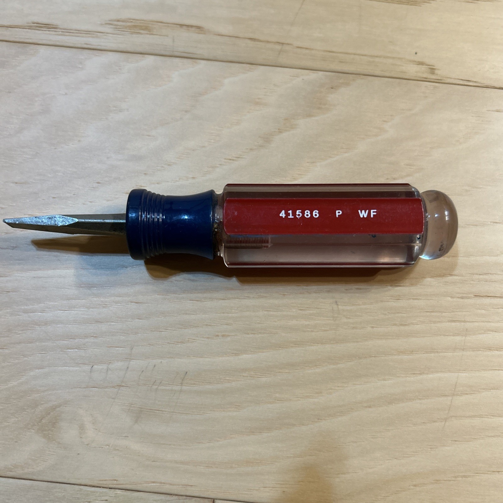 Sears Craftsman USA Super Stubby Slotted Flat Screwdriver 41586 5/16”x1.75”