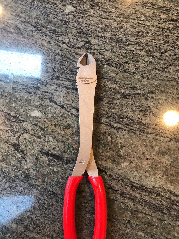 Snap On 312cf vectorEdge heavy duty diagonal cutter red