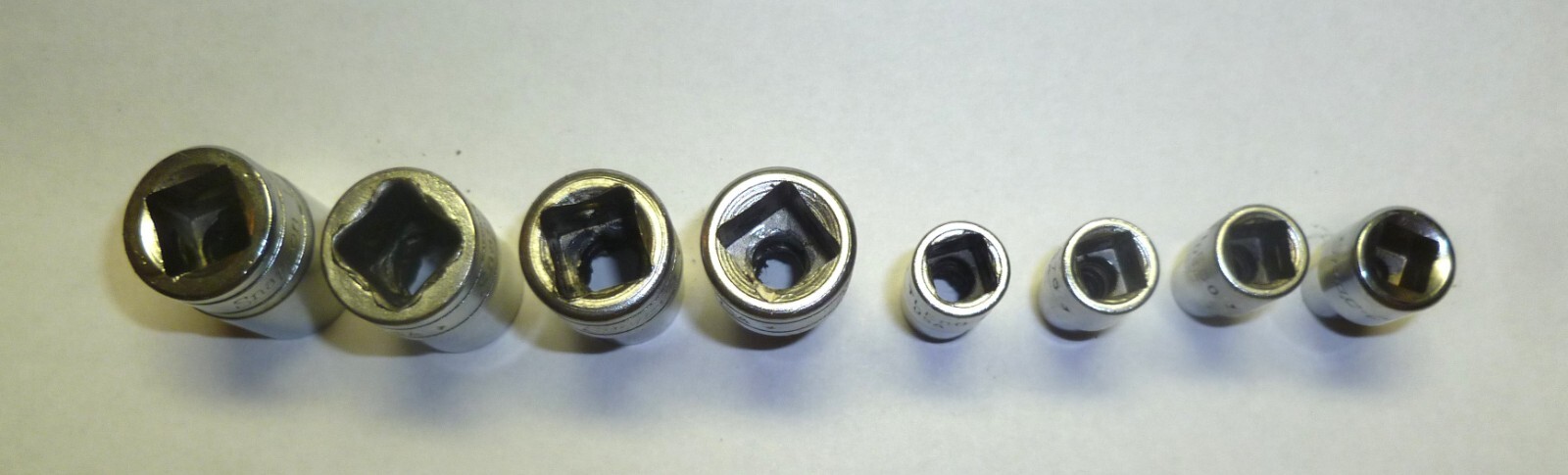 8pc Snap On Tools Torq Sockets 3/8 + 1/4 FLE1630 – TLE50