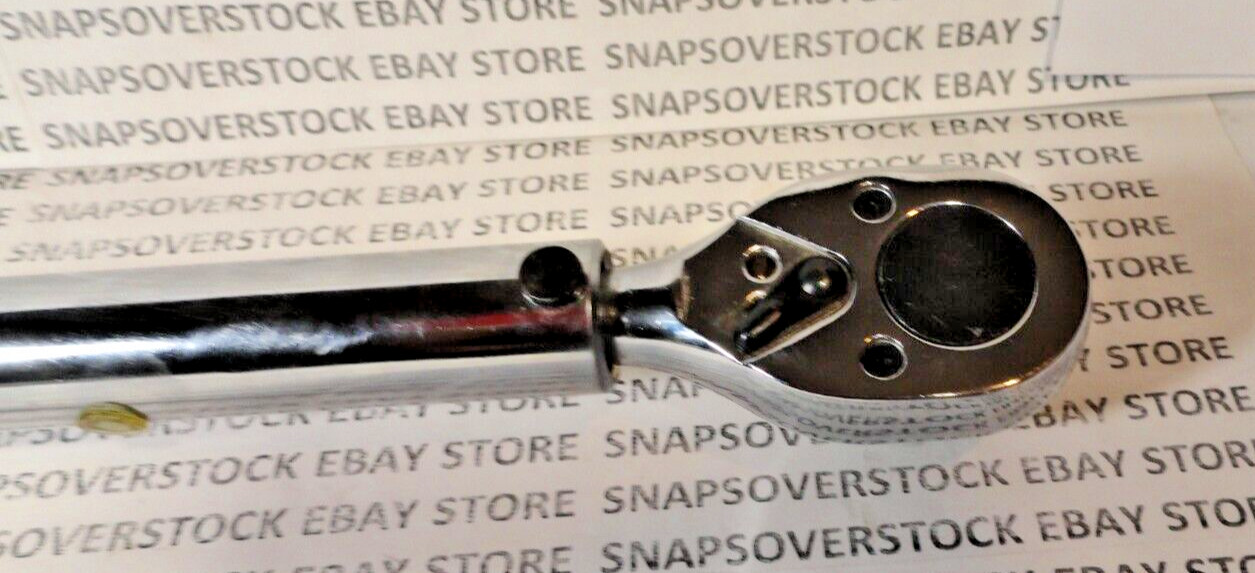 TOOLSHED 1/2″ DRIVE 15″ ADJUSTABLE 10-80 FT. LB. TORQUE WRENCH, NEW W/ TAG