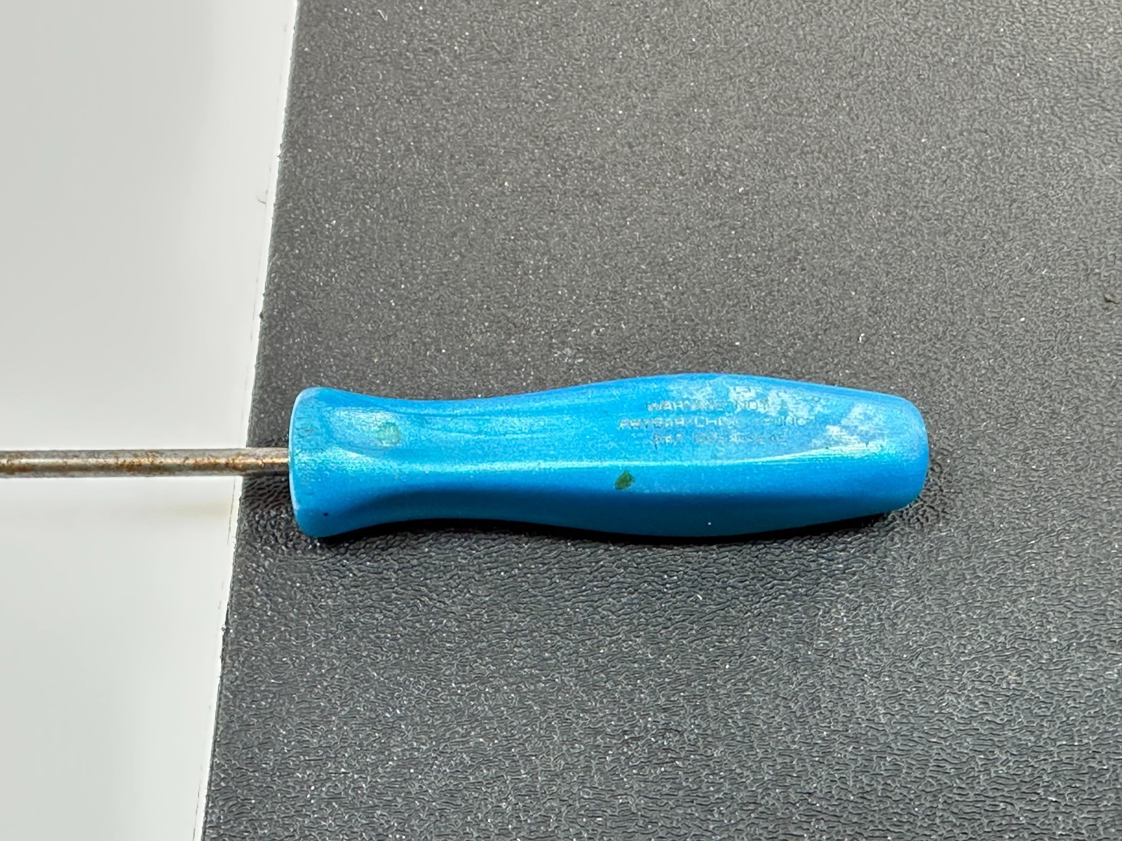 🇺🇸 Snap-on Tools USA 3ASAA 5-1/2″ Long Straight Pick BLUE PEARL Hard Handle