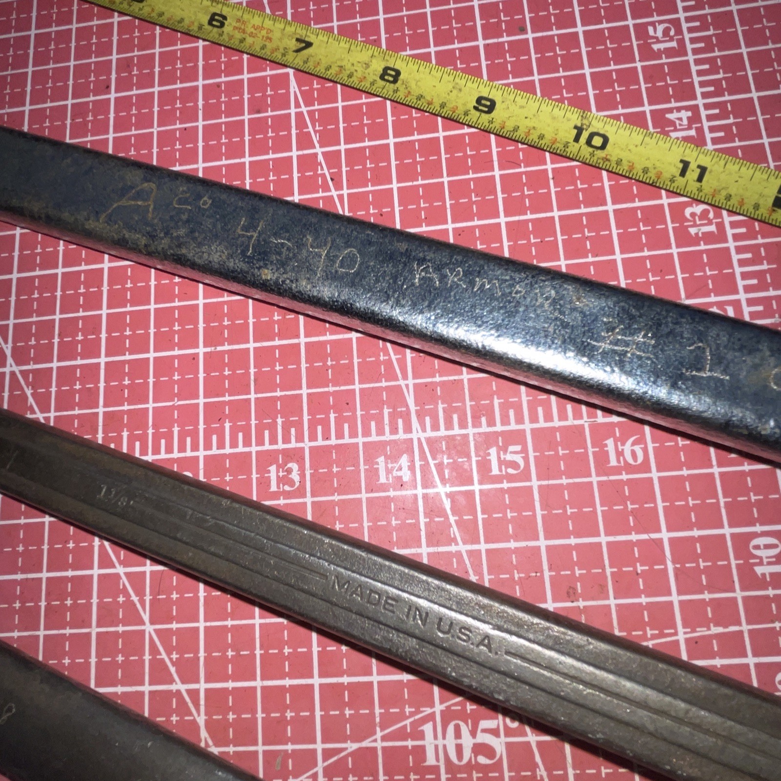 USA Made 5 Piece SAE 12 Point Offset Box End Wrench Set 1-5/16 – 11/16 In Jumbo