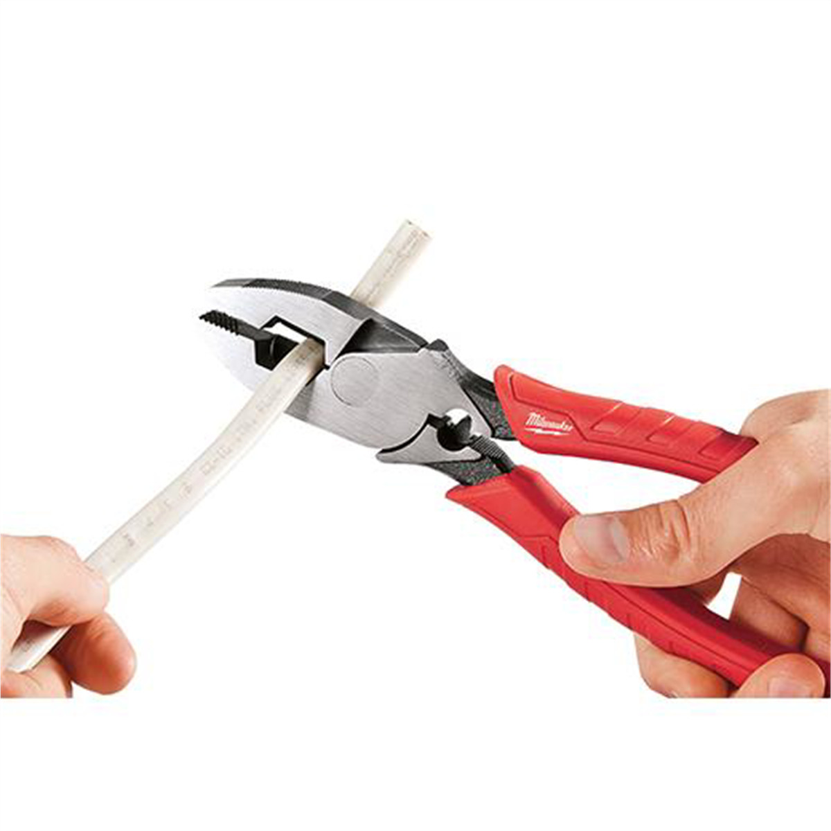 Milwaukee Tool 9″ Comfort Grip High Leverage Lineman’s Pliers with Crimper