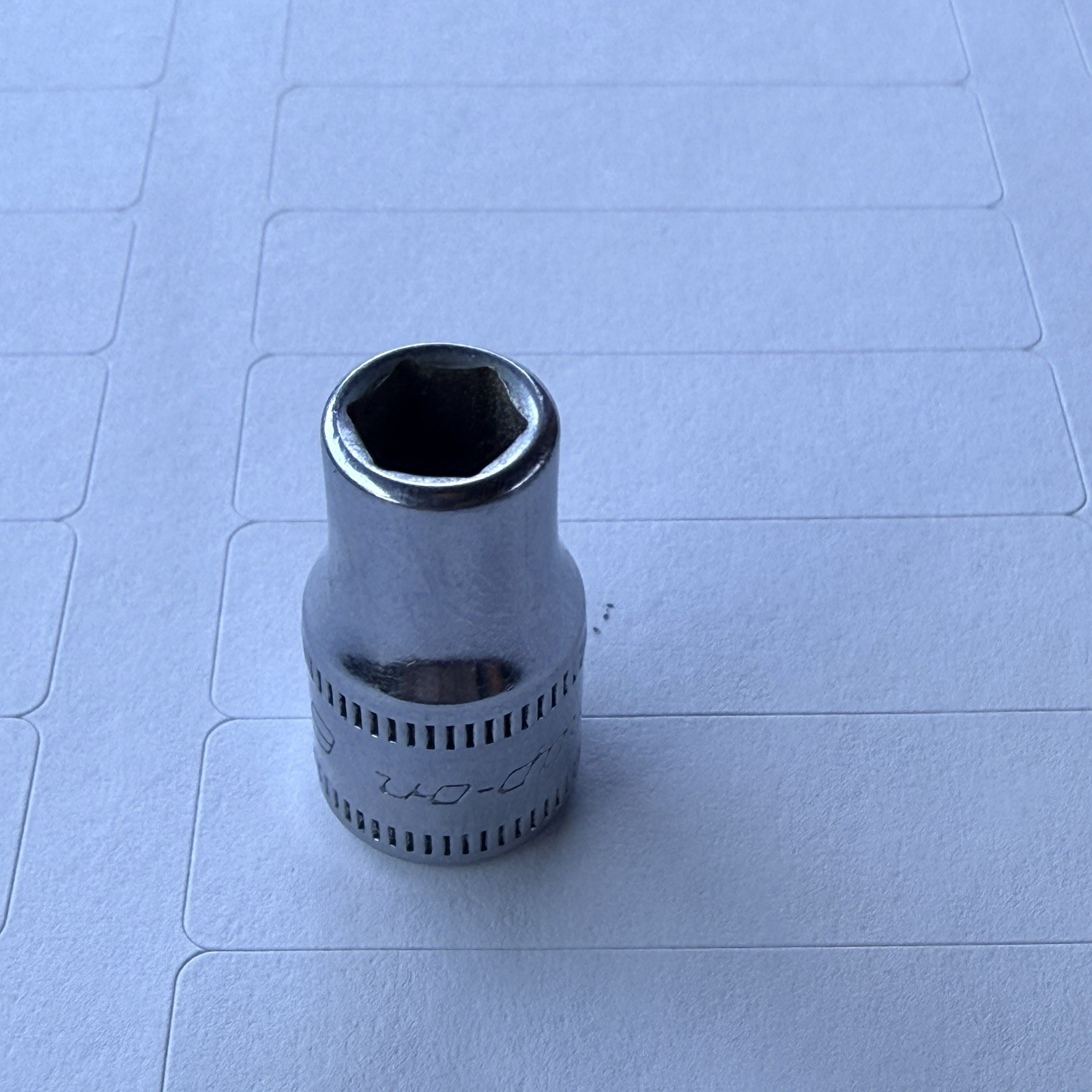 SNAP ON 6mm 1/4″ Drive 6 Point Shallow Chrome Socket TMM6 Flank Drive – USA