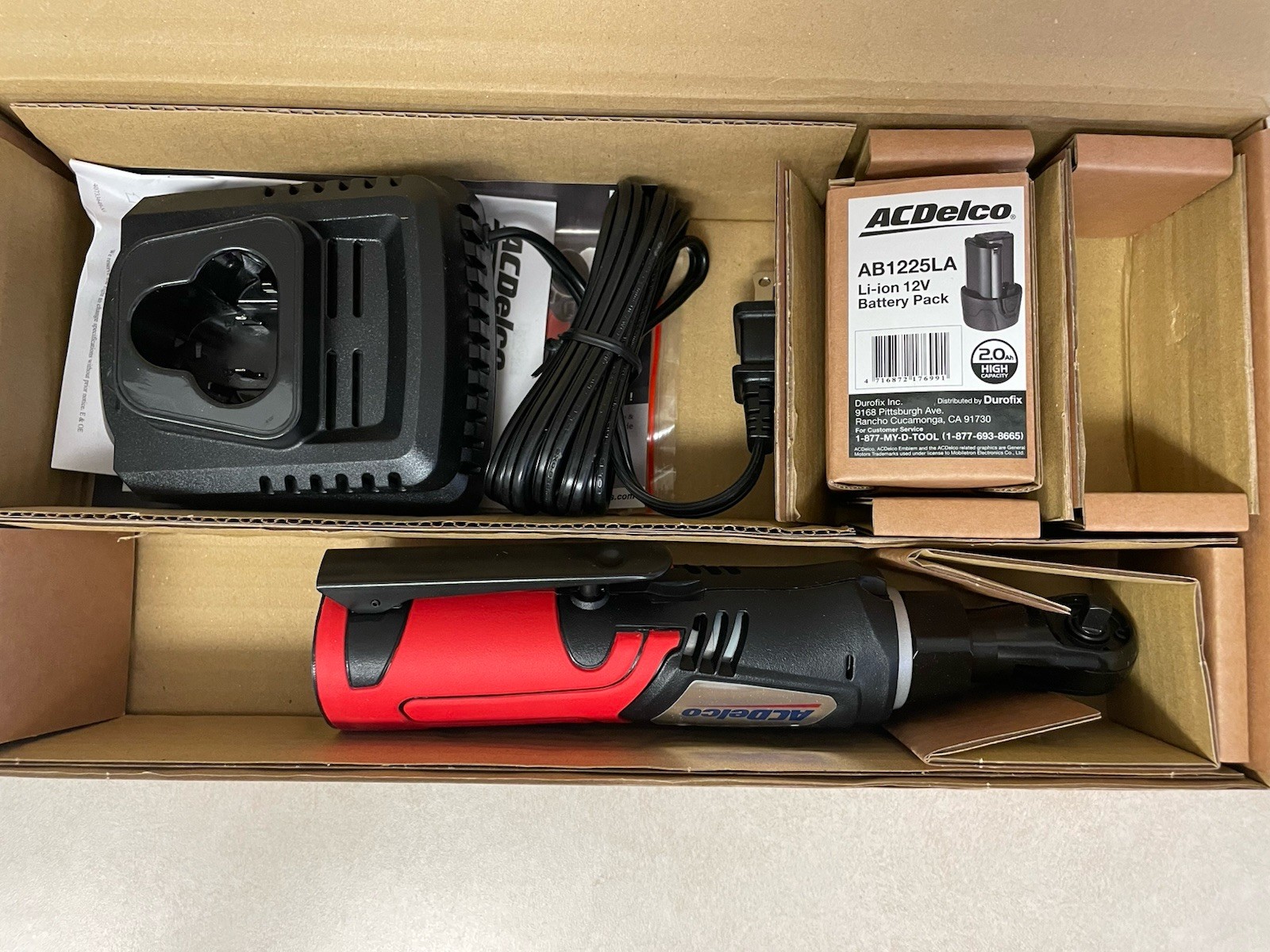 ACDelco ARW1207 Li-ion 12V 1/4″ Ratchet Wrench