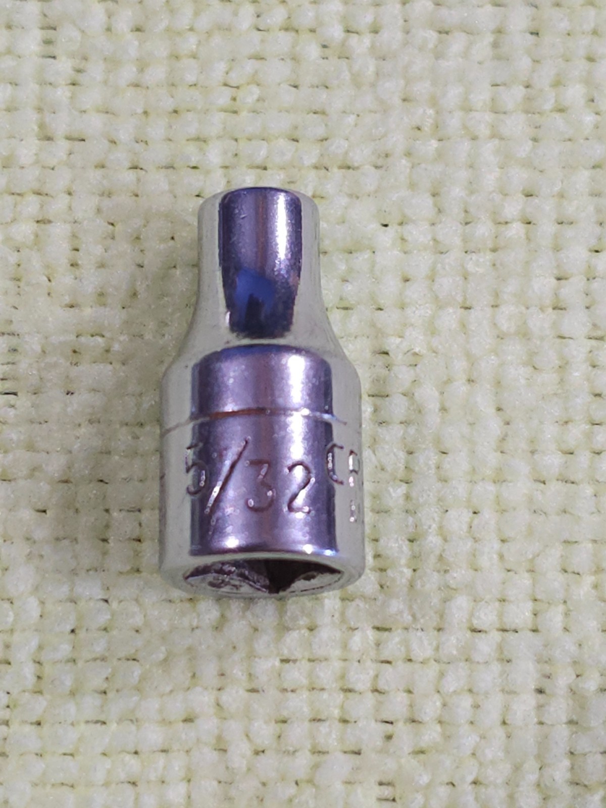 Vintage Craftsman 5/32″ Standard Socket SAE 6 Point 1/4″ Drive V 43481 USA Made