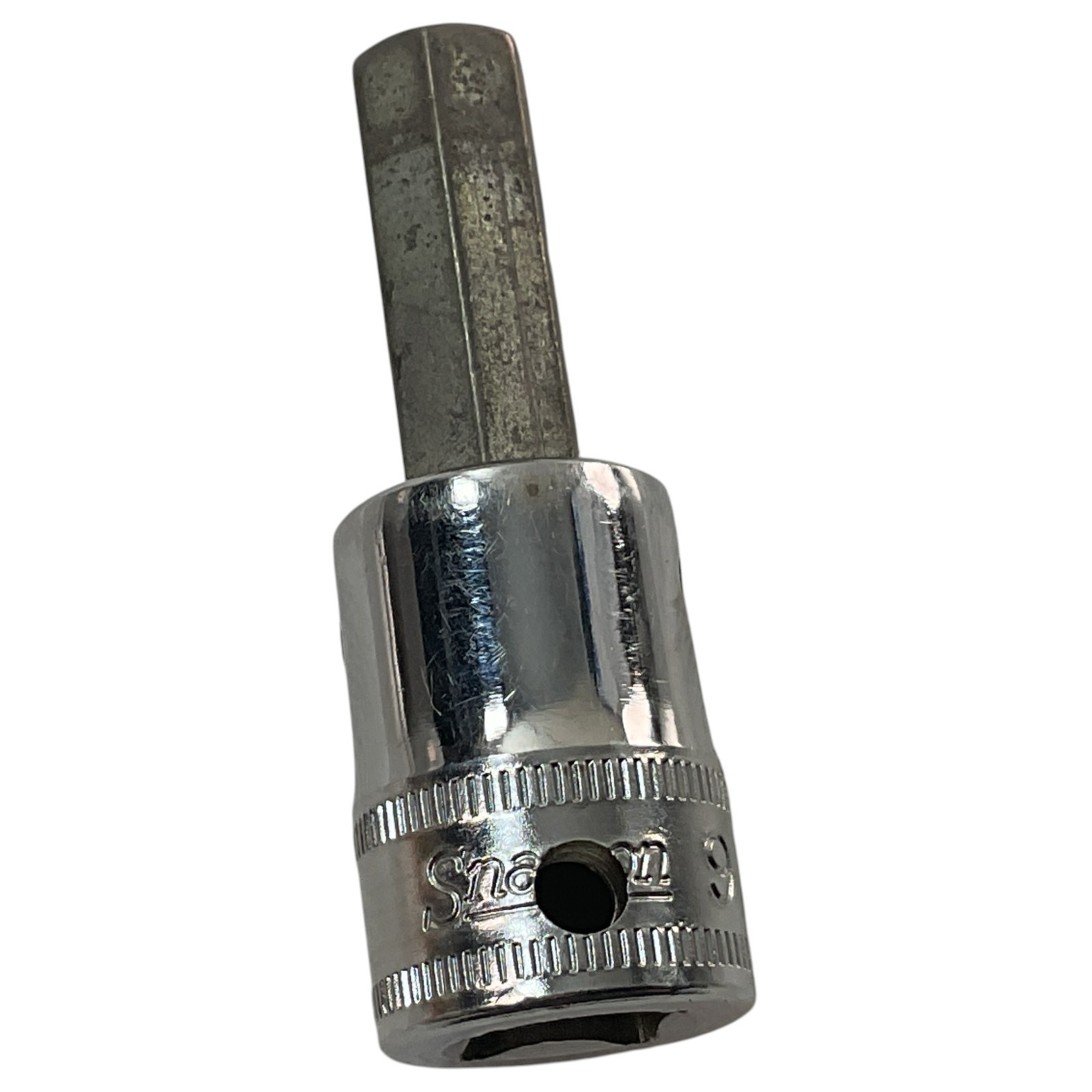 Snap-on Hex Bit Socket 8mm 6 Point 3/8″ Drive FAM8A Sold As Pictured Mechanic