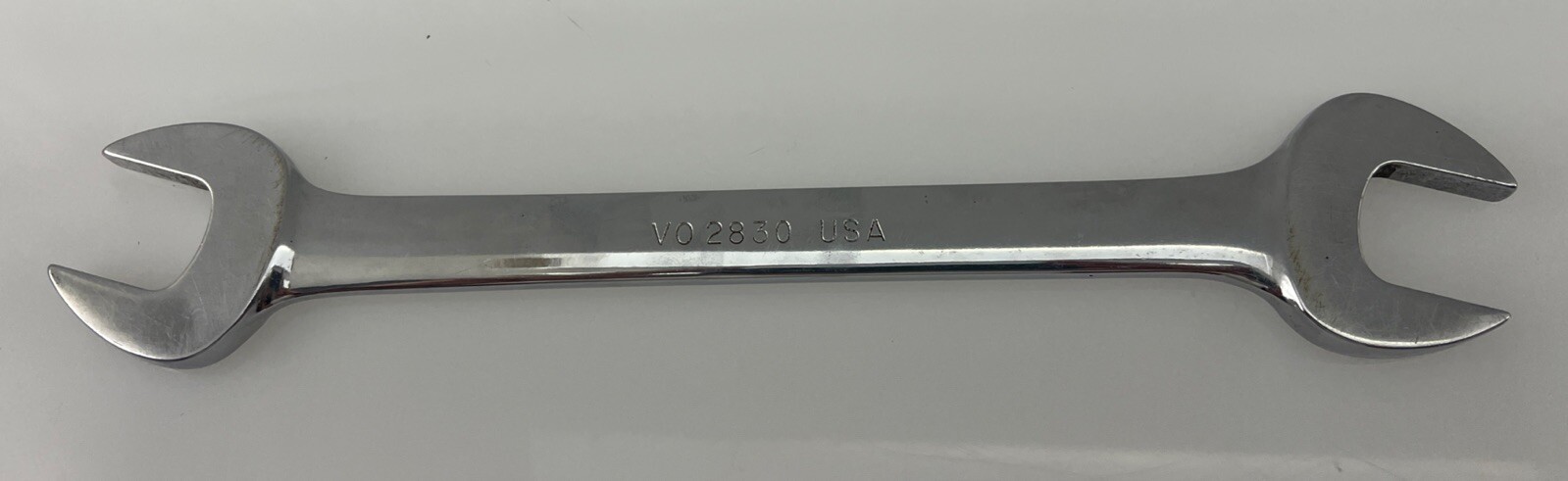 Snap On VO2830 Double Open End Wrench Chrome 7/8-in. 15/16-in. SAE USA