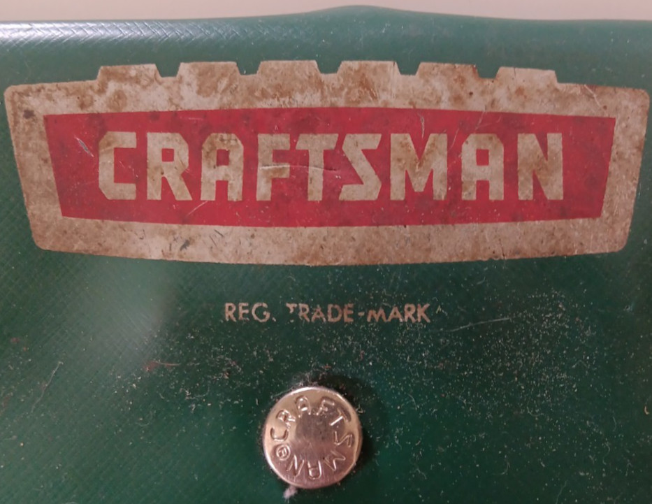 Craftsman 4368 British Standard Whitworth Open End Wrench Set Missing One