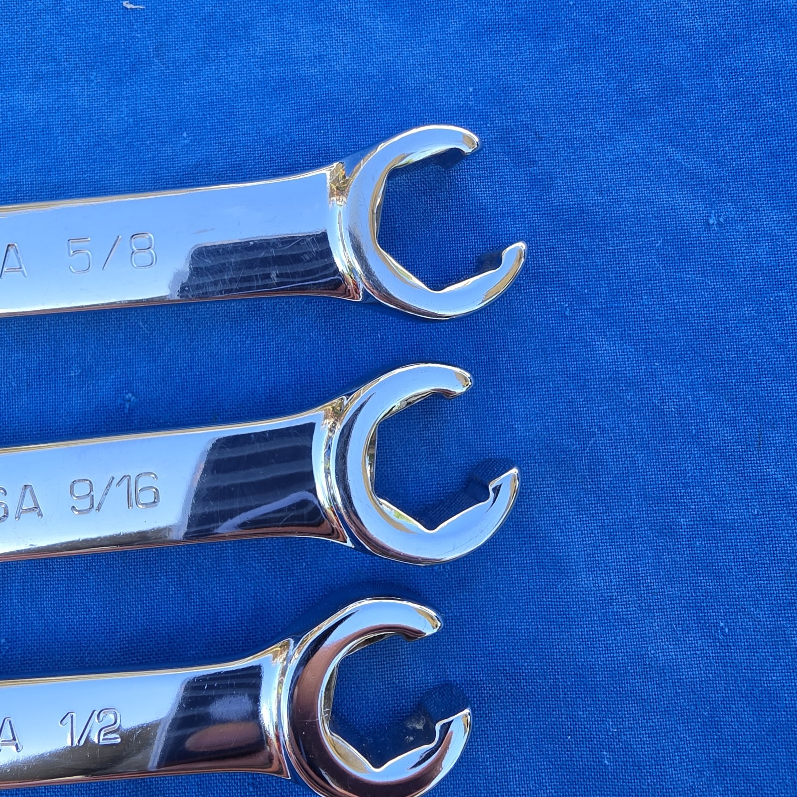 Matco 5pc 3/8” – 5/8” SAE Line Flare Nut Combo Wrench Set