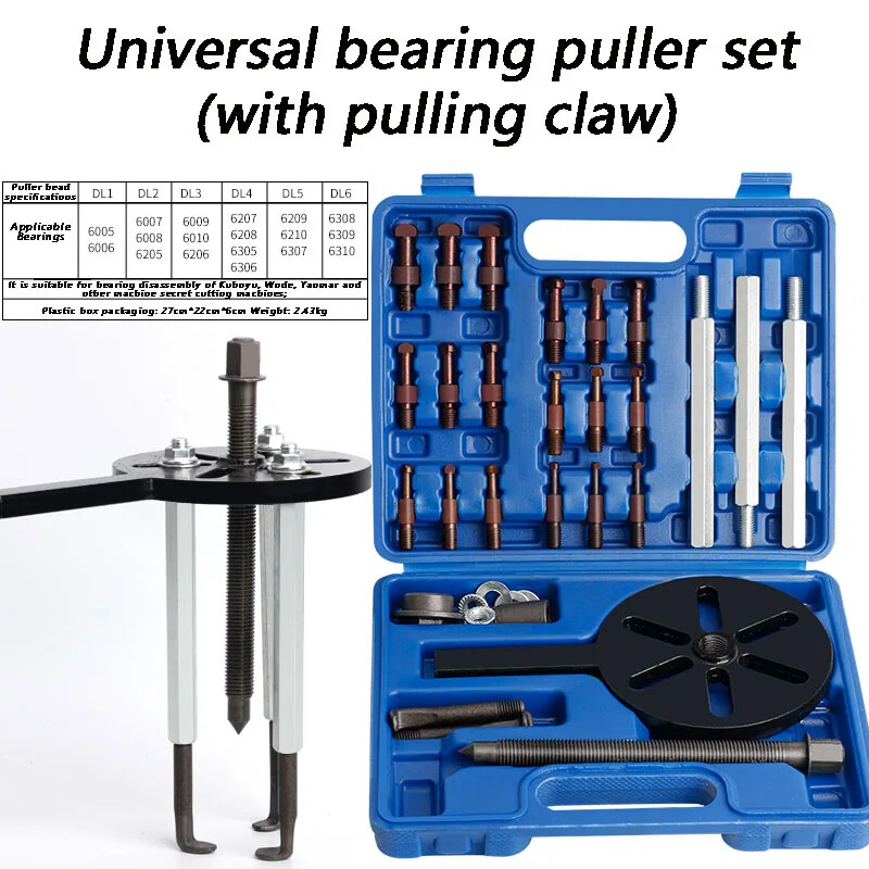 Three-jaw Rama Inner Hole Bearing Extractor Removal Tool Universal Puller