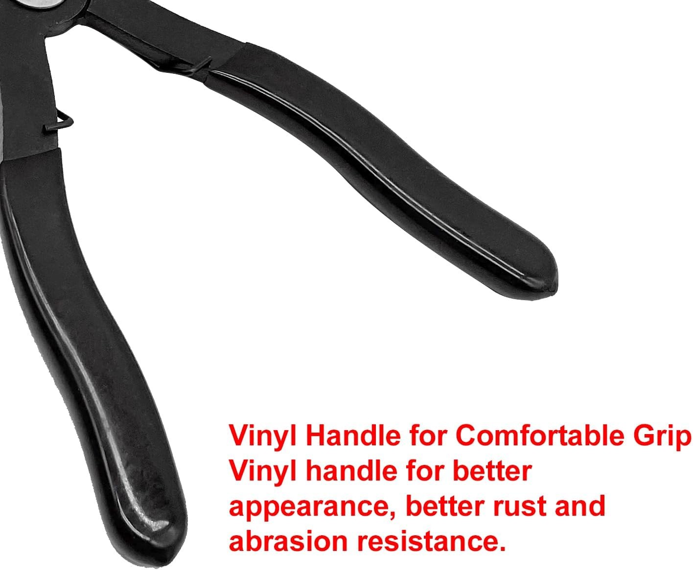 30°& 80° Push Pin Plier Set, Angled Pliers Fastener Remover Tool Rivet Black