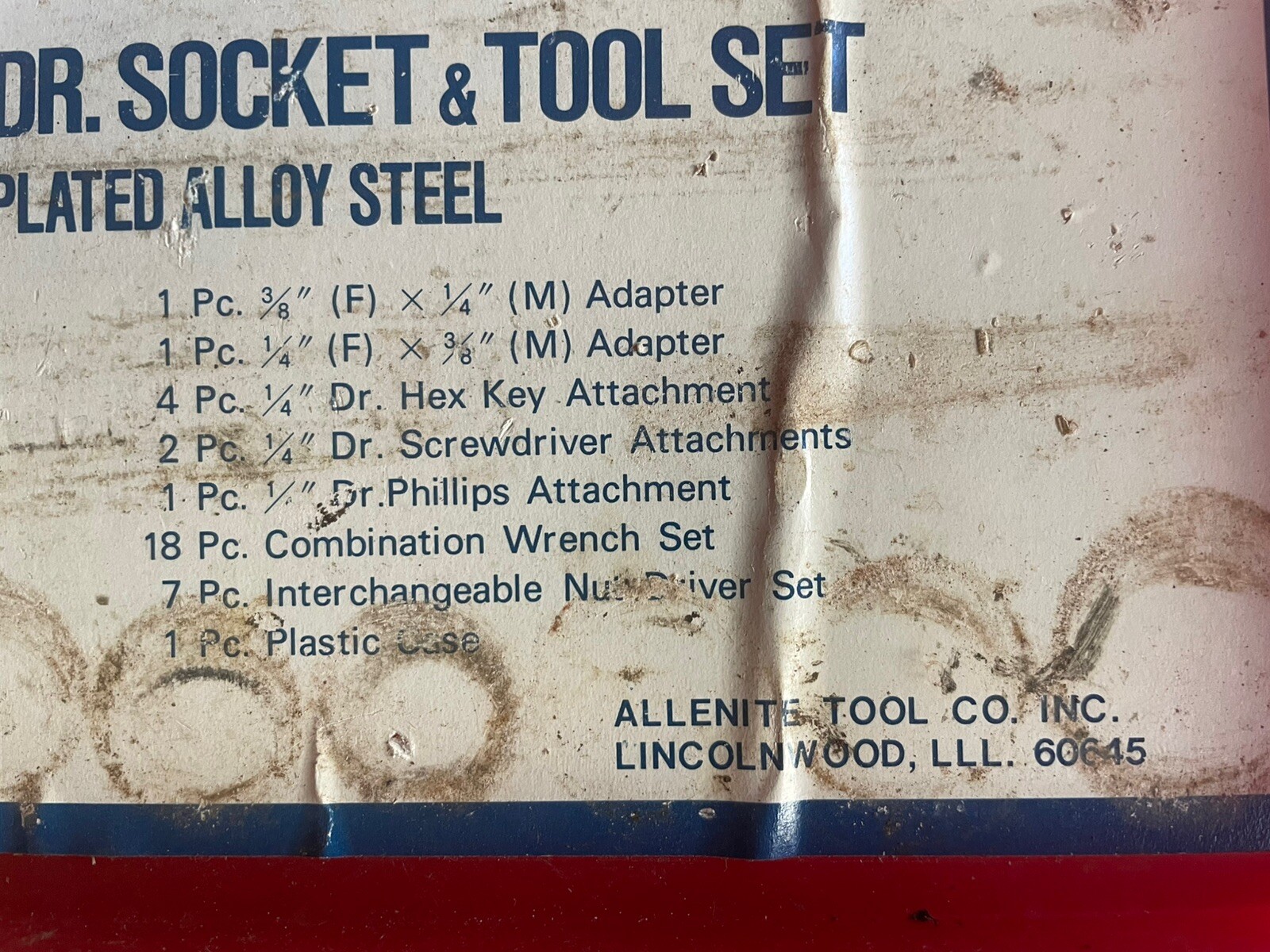 Allenite Japan 14 Piece 1/2″ (5) 1/4″ (4) 3/8″ (5) Socket Set See Description