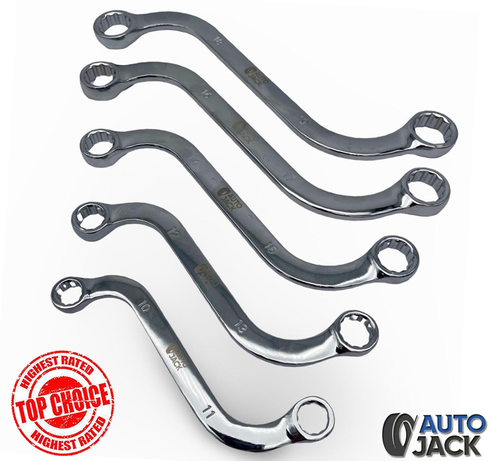 S Spanner Set Obstruction Rings Metric 10 11 12 13 14 15 16 17 18 19mm Autojack