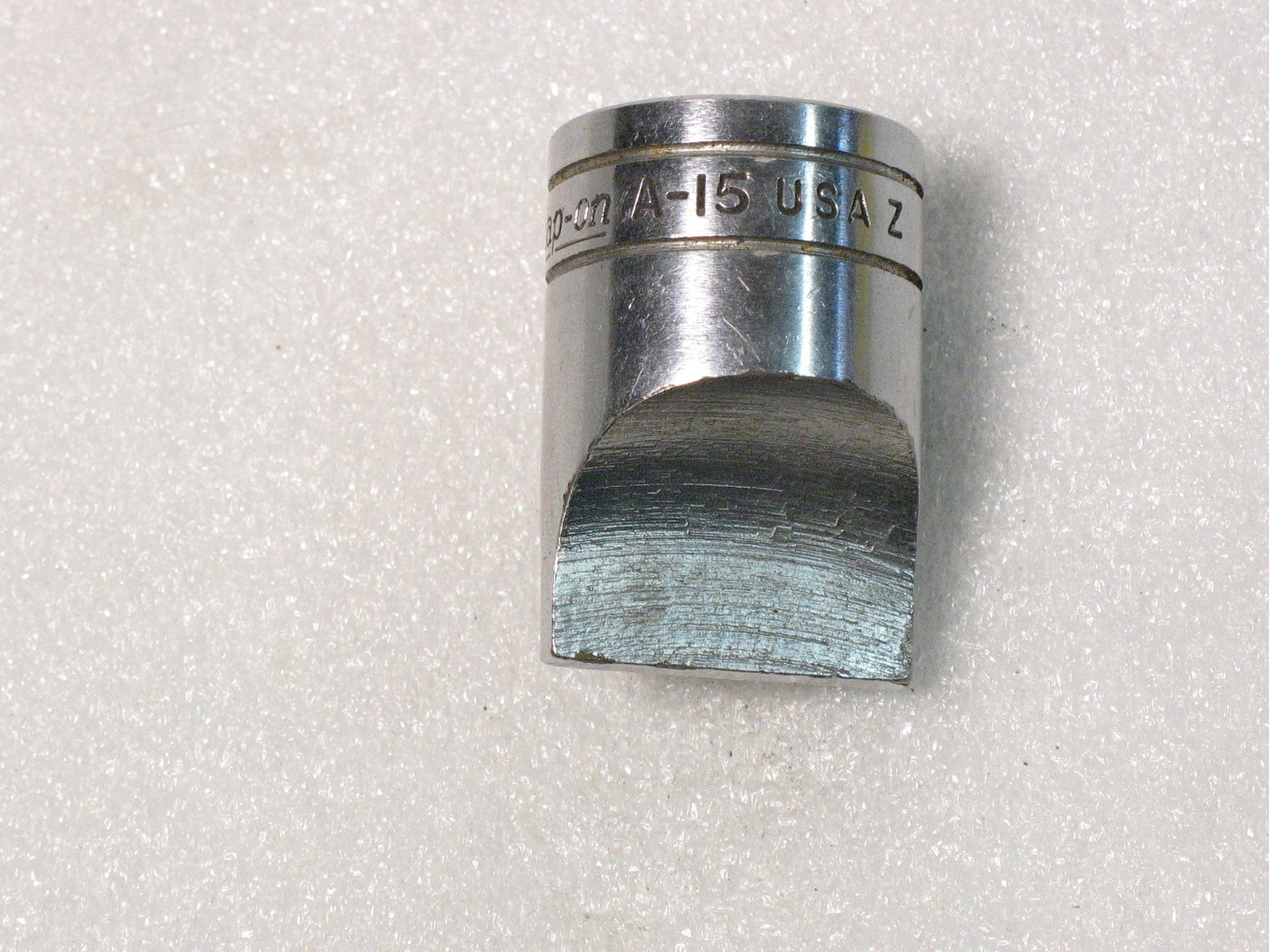 Snap-on Tools 1/2 Drive 1-3/16″ Chrome Flat Tip Drag Link Socket A15