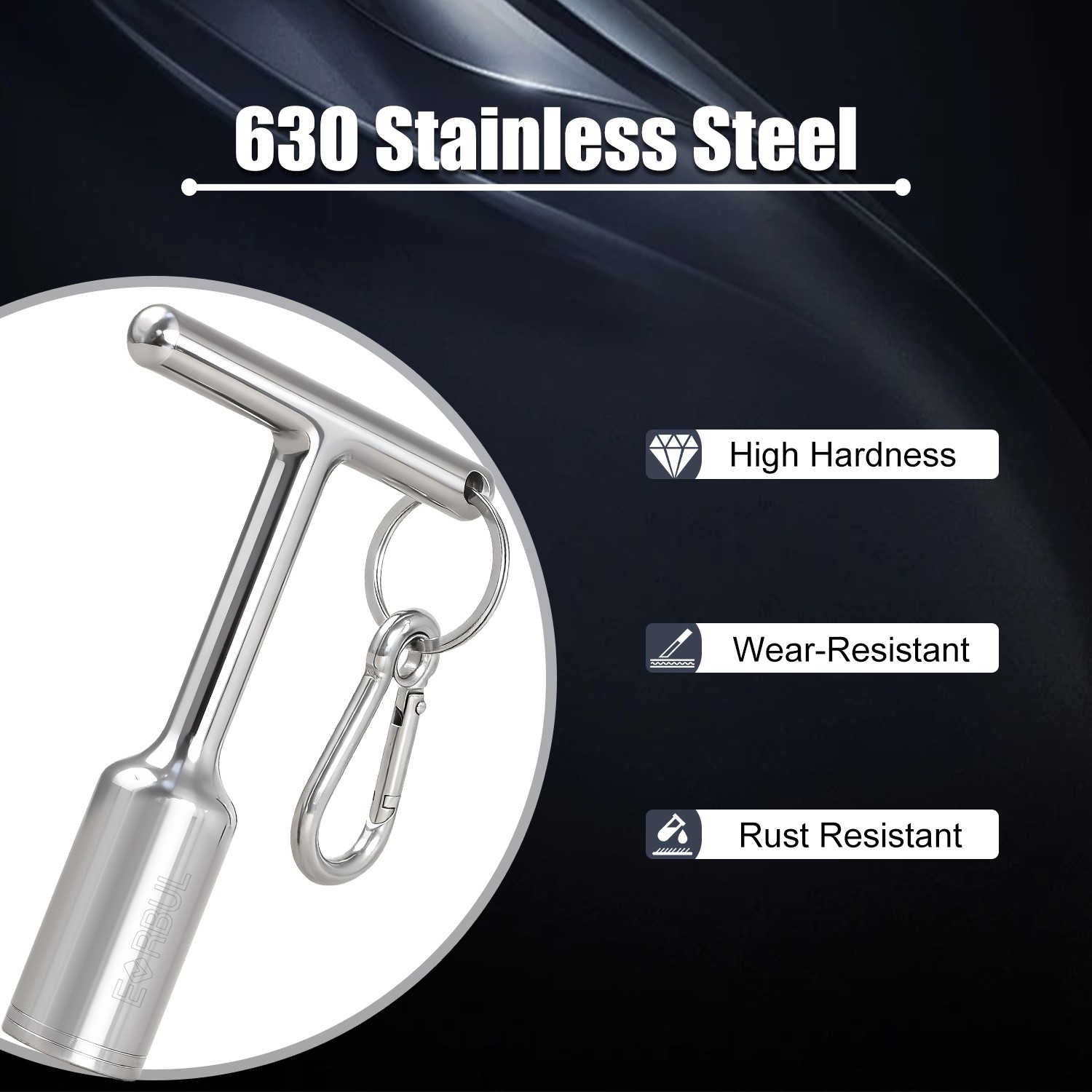 Stainless Steel Pentagonal Socket Wrench Tool for 1/2-13 Pentagon Head Bolt