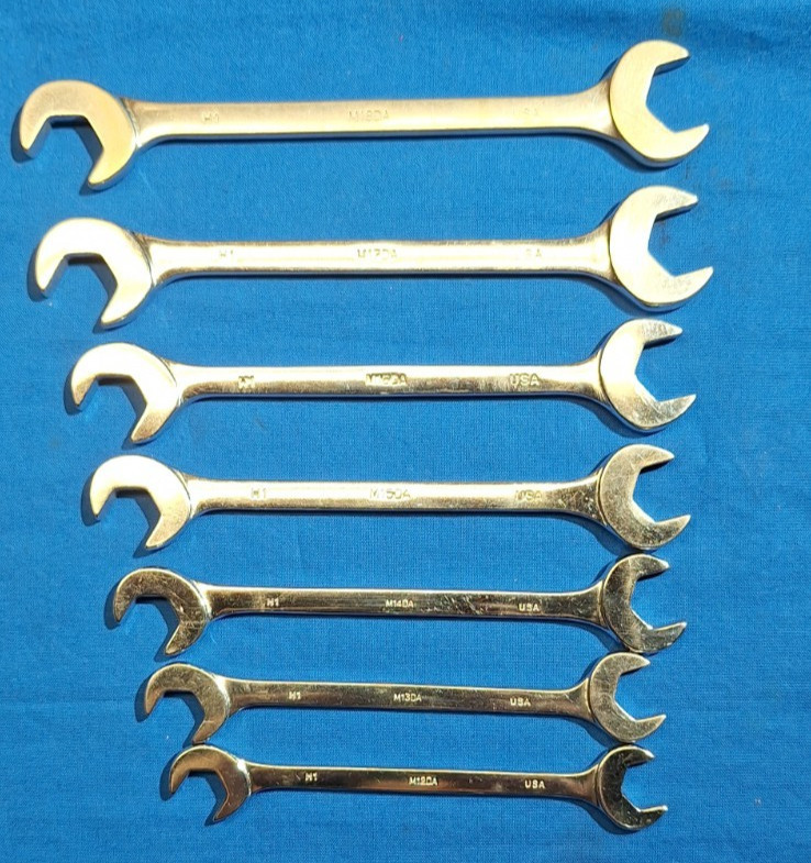 Mac Tools 7 piece Metric 4 way angle wrench set 18mm-12mm SDAM7PT