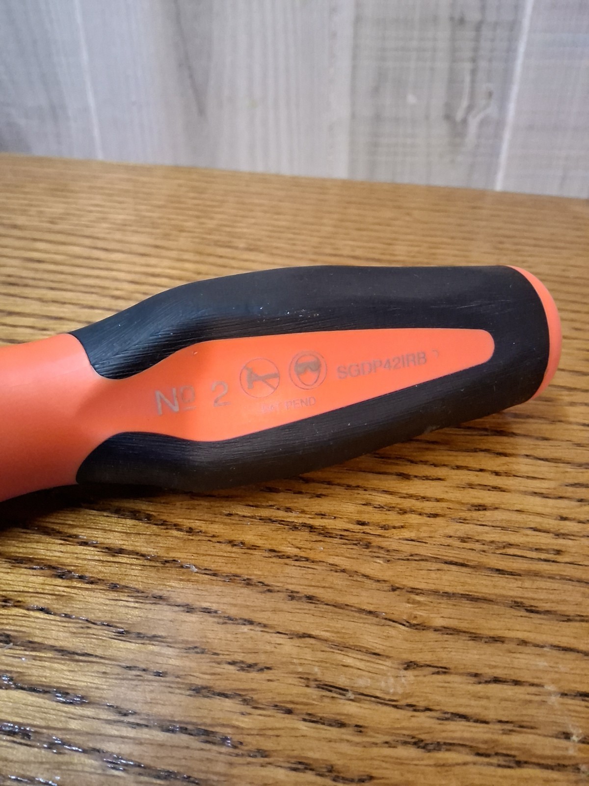 5 PC Set Snap-On Screwdrivers, 3/8, 5/16, 7/32 Slotted And Philips No 2 , 1