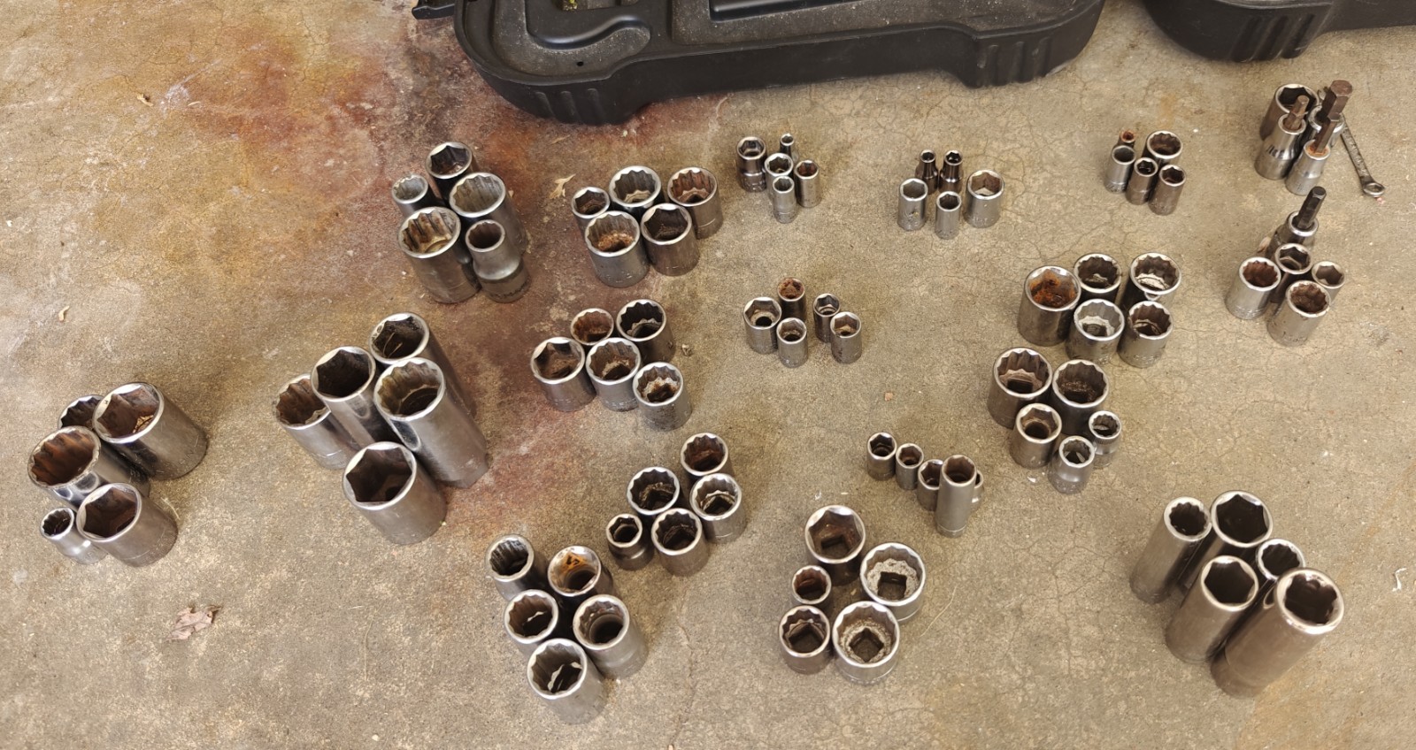 316 Pc Craftsman Socket & Wrench Lot 1/4 3/8 1/2 Drive SAE And Metric Deep Dish