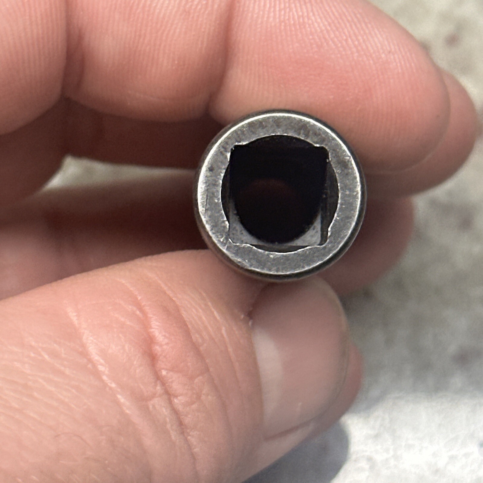 SNAP ON SIMFM9A 9MM 3/8″ DRIVE METRIC 6 POINT DEEP IMPACT SOCKET SIMFM 9 MM USED