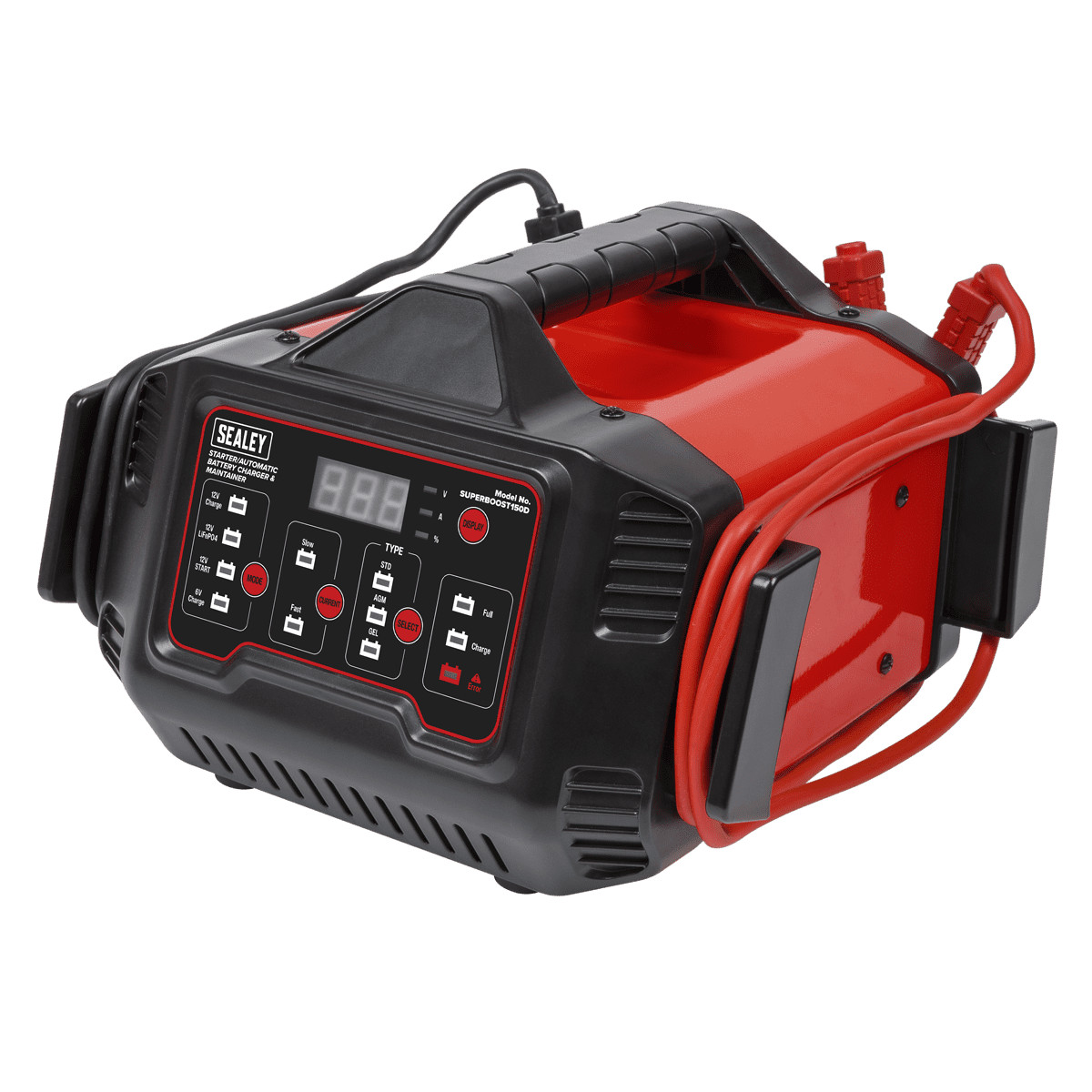 Sealey SUPERBOOST150D 6/12V 150A Starter/15A Automatic Battery Charger