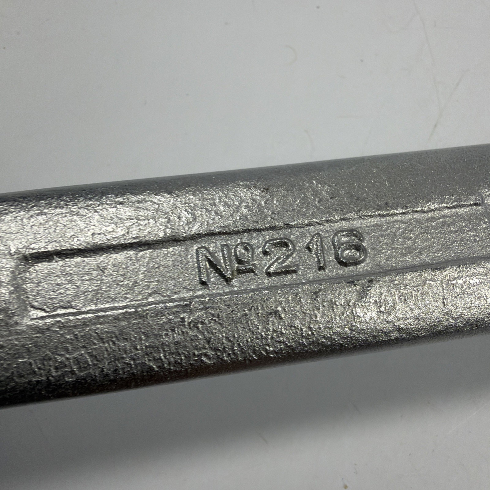 Vintage 1-1/4 No 216 Palmera Truecraft Spain Combination Wrench Alloy 17” Long